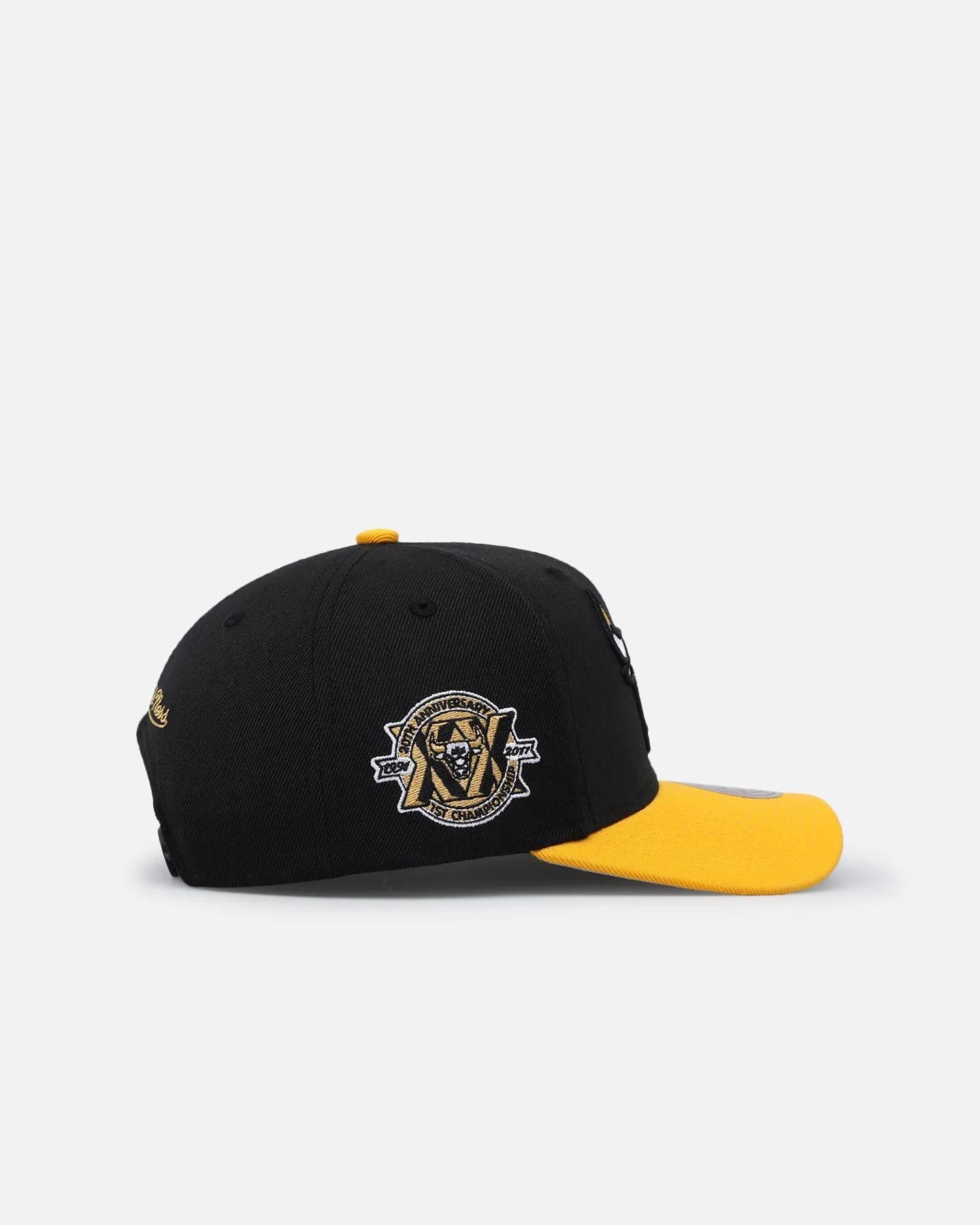 Mitchell & Ness Chicago Bulls "Enter The Dragon" Pro Crown Snapback Black/Ochre sold by Culture Kings product image thumbnail 3