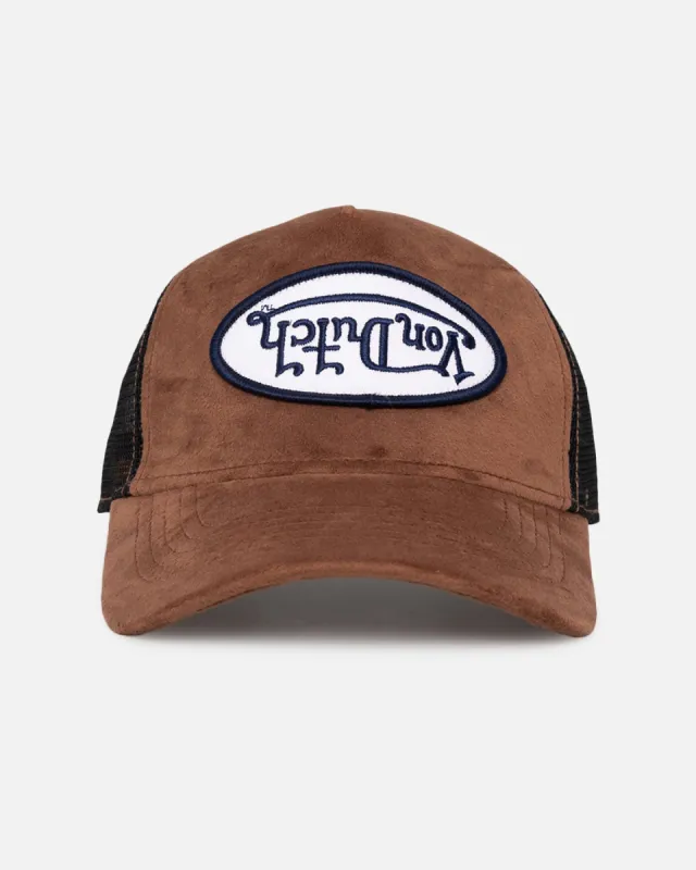 Von Dutch Taupe Trucker Snapback Taupe sold by Culture Kings