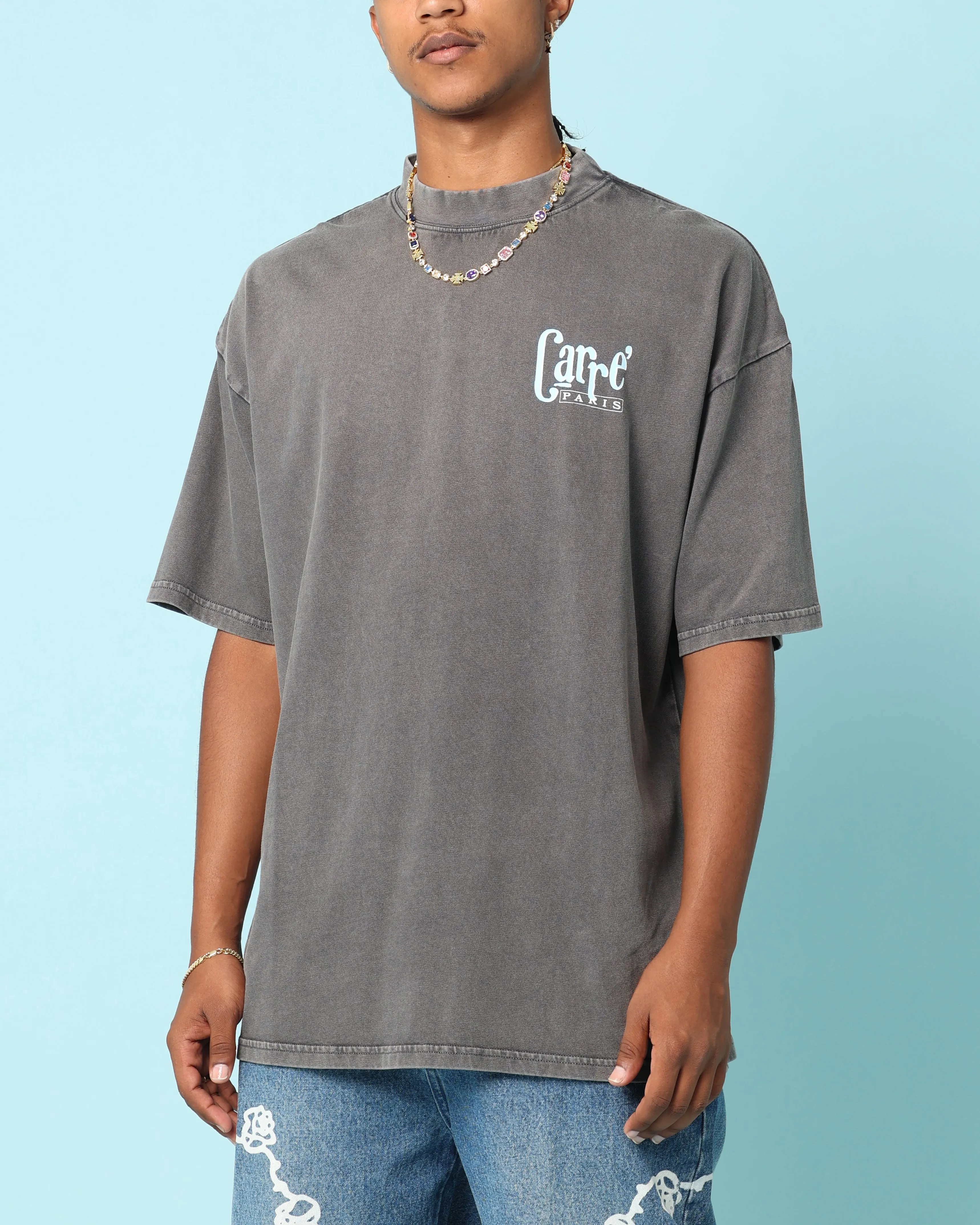 Carré Deli Oversized T-Shirt Washed Charcoal sold by Culture Kings