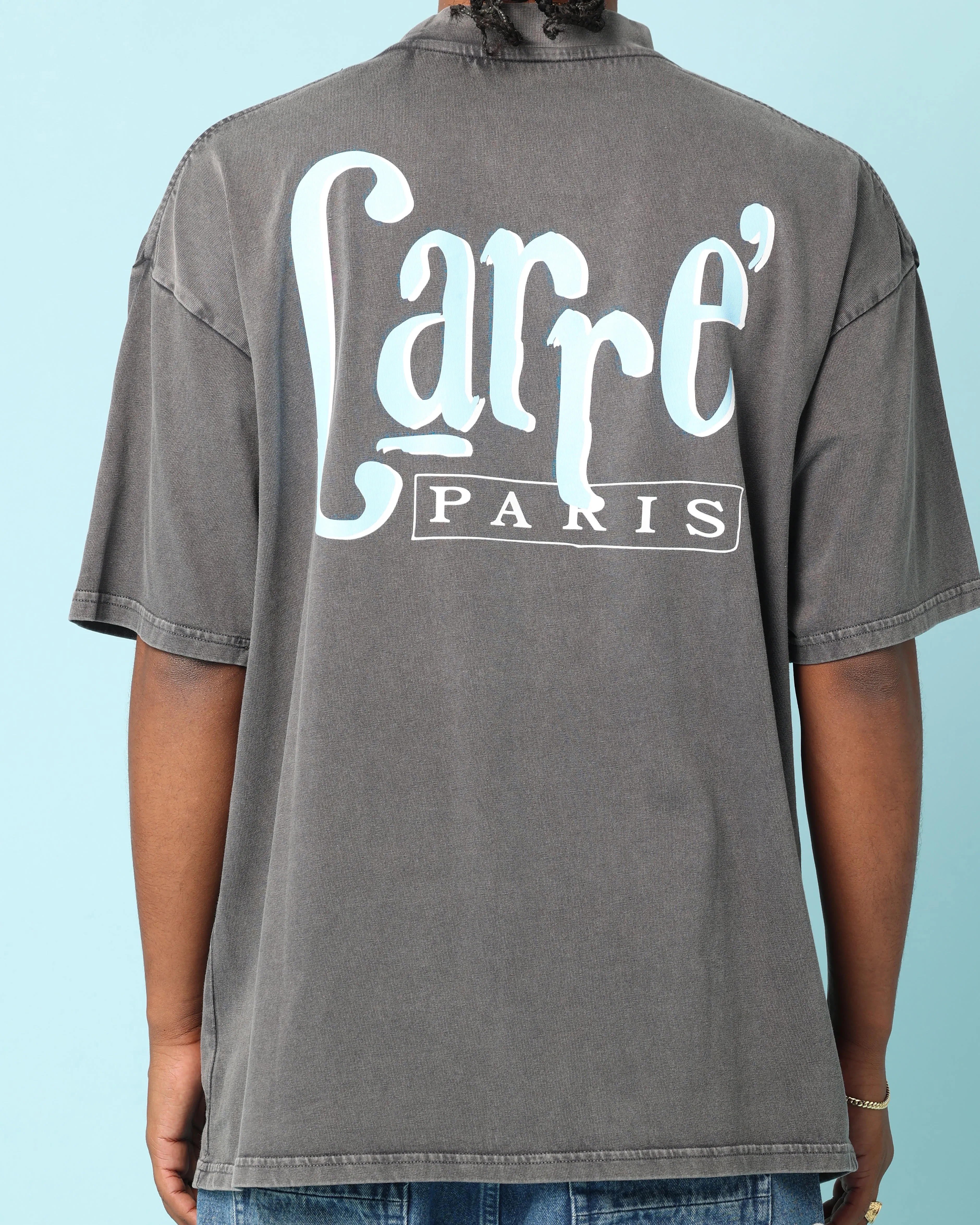 Carré Deli Oversized T-Shirt Washed Charcoal sold by Culture Kings product image thumbnail 2