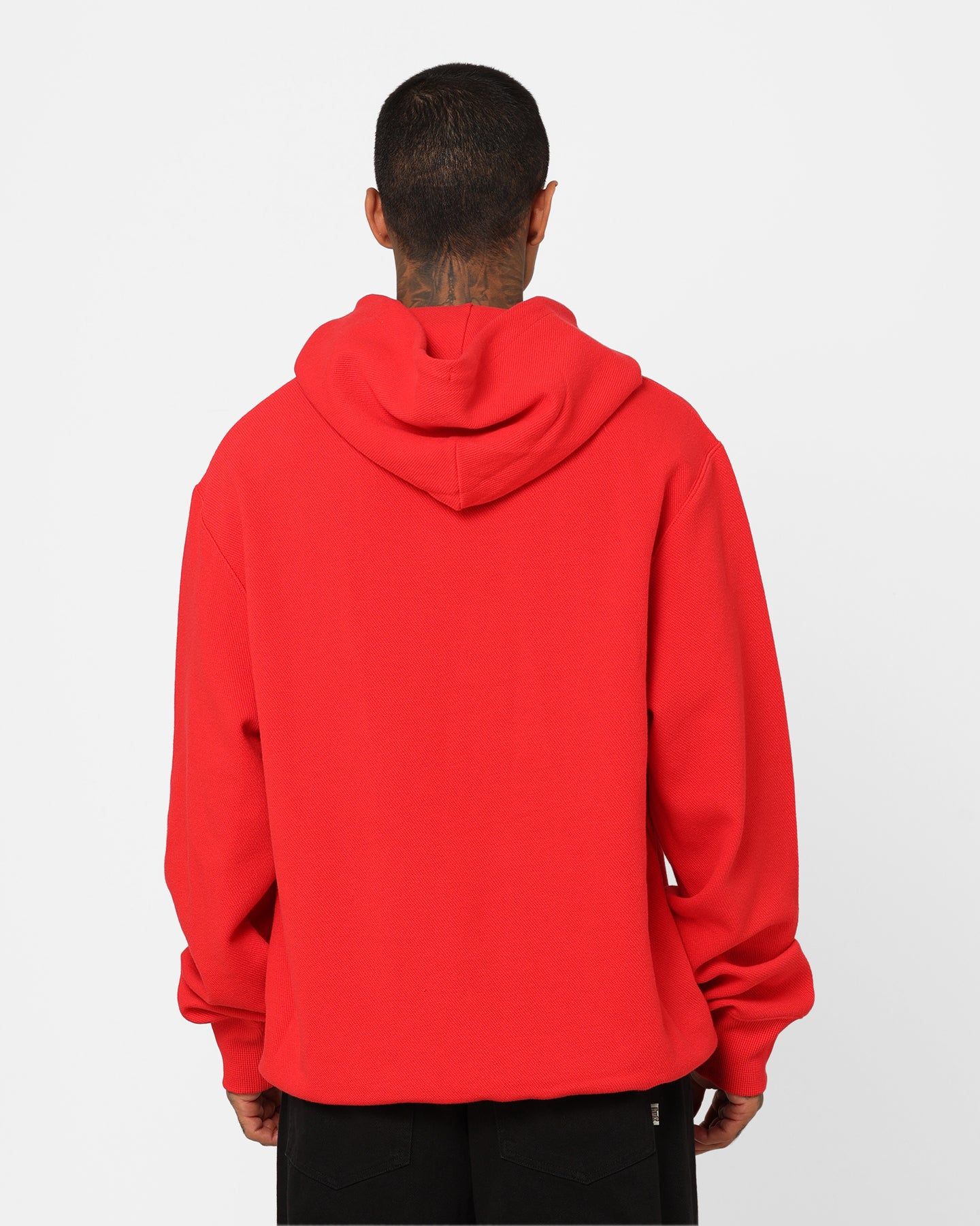 Champion Lifestyle Jacquard Twill Hoodie Scarlet sold by Culture Kings product image thumbnail 4