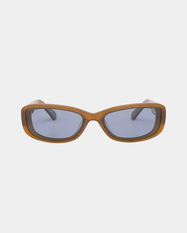 Nuqe Jean Sunglasses Brown/Blue sold by Culture Kings