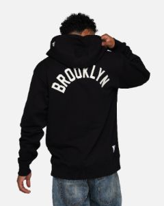 New Era X Alpha Industries Brooklyn Nets Zipper Hoodie Black sold by Culture Kings