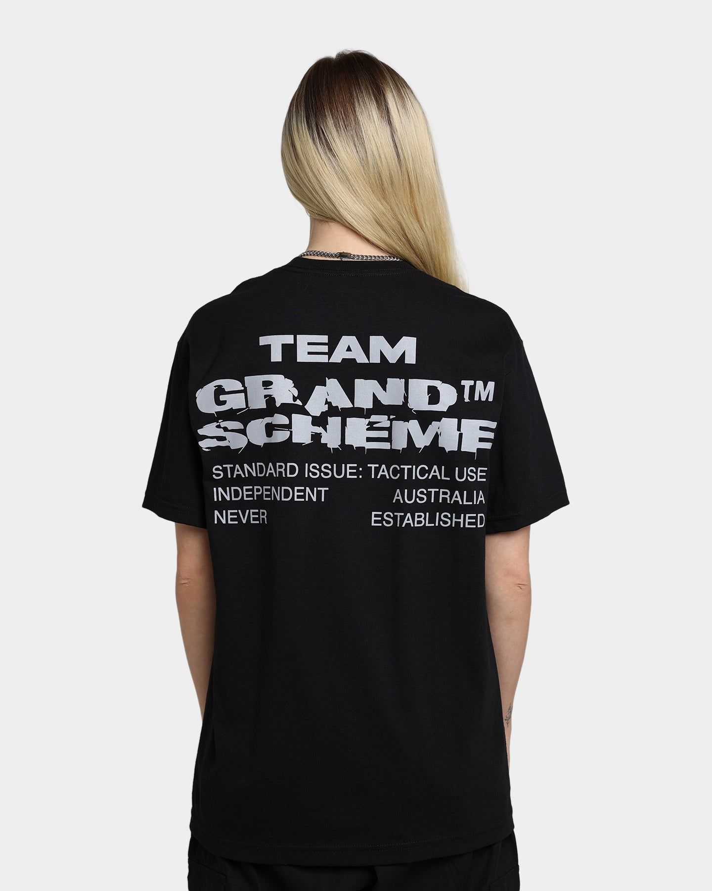 Grand Scheme Team T-Shirt Black sold by Culture Kings product image thumbnail 5