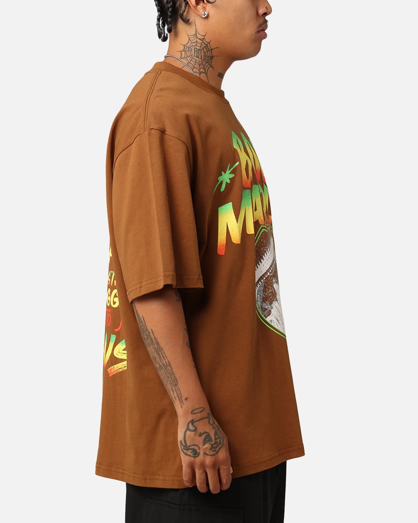 Bob Marley Bob Who You Are Exodus T-Shirt Chocolate sold by Culture Kings product image thumbnail 4