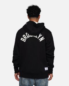 New Era X Alpha Industries Brooklyn Nets Zipper Hoodie Black sold by Culture Kings