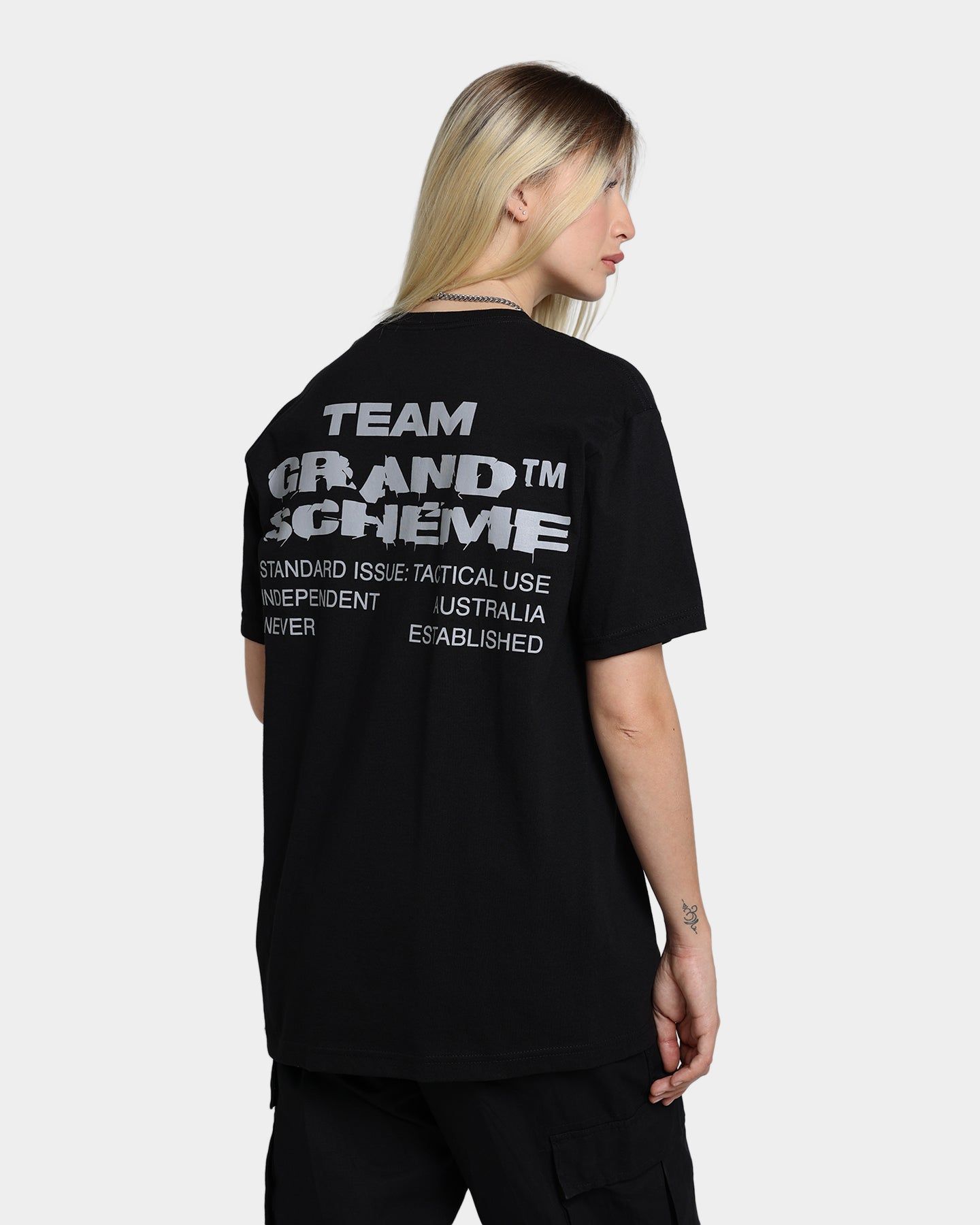 Grand Scheme Team T-Shirt Black sold by Culture Kings