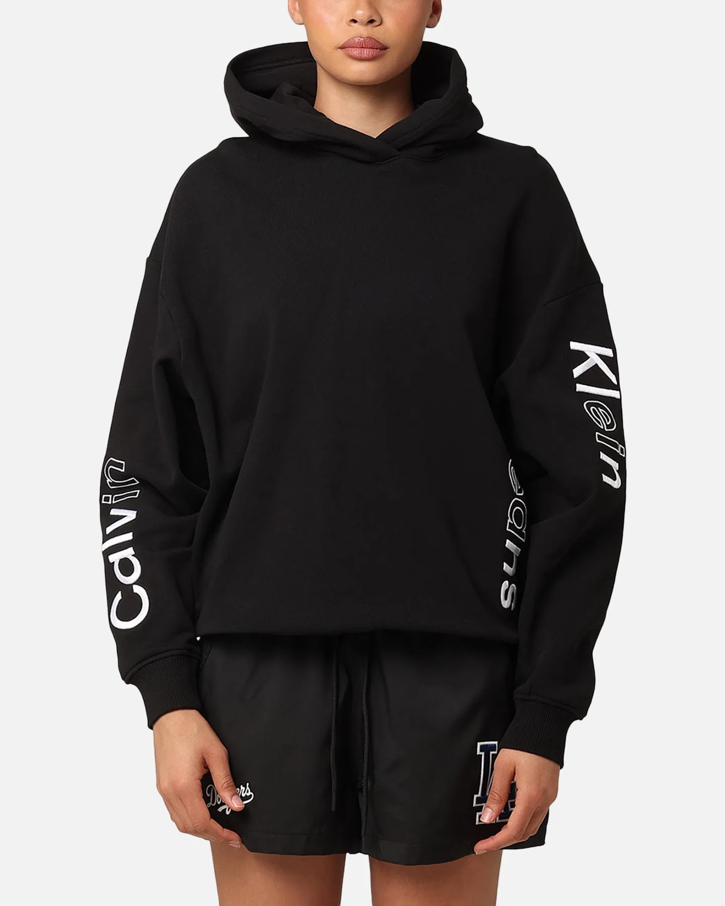 Calvin Klein Women's Multi Placement Logo Hoodie Black sold by Culture Kings