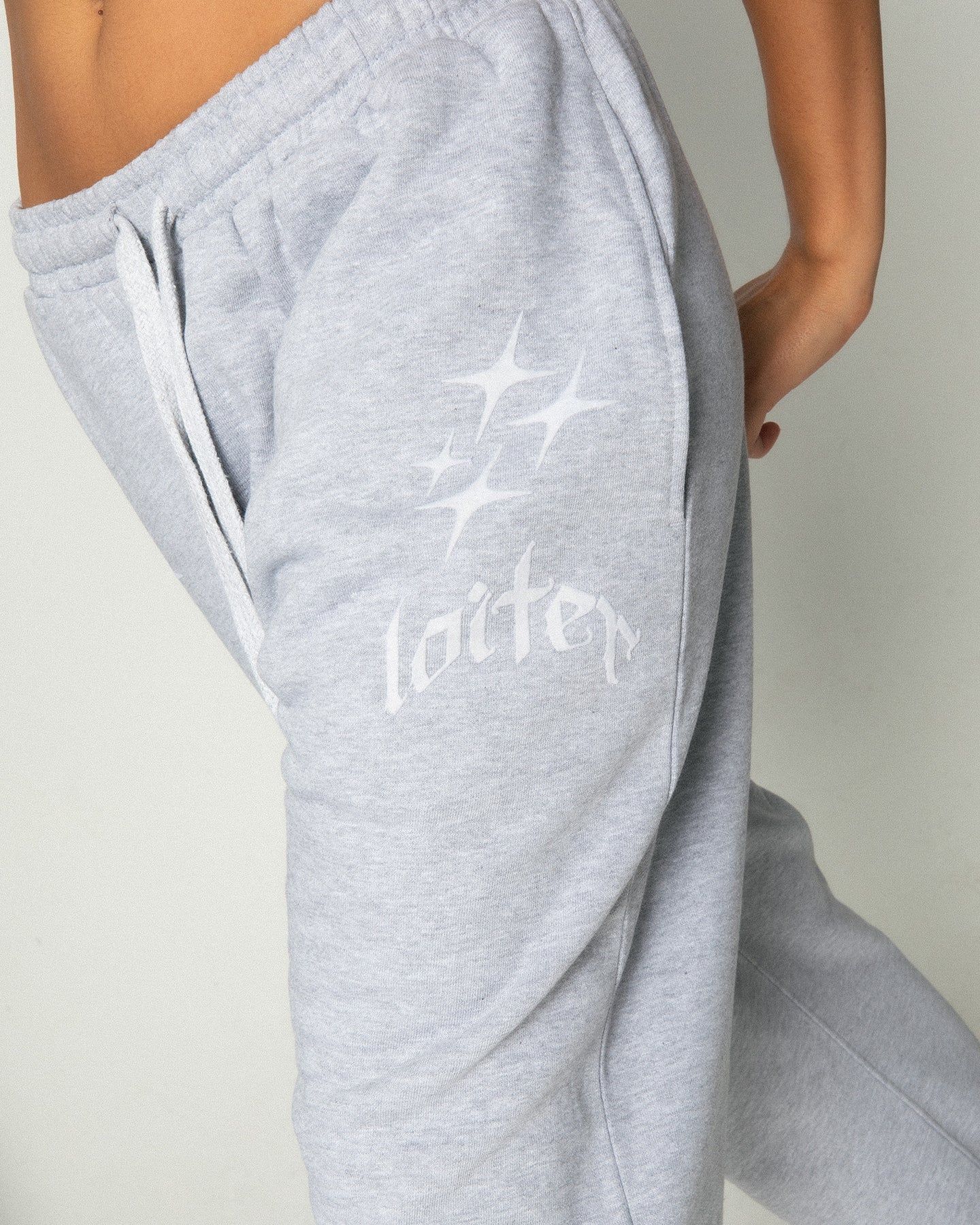 Loiter Tour Track Pants Grey Marle sold by Culture Kings product image thumbnail 4