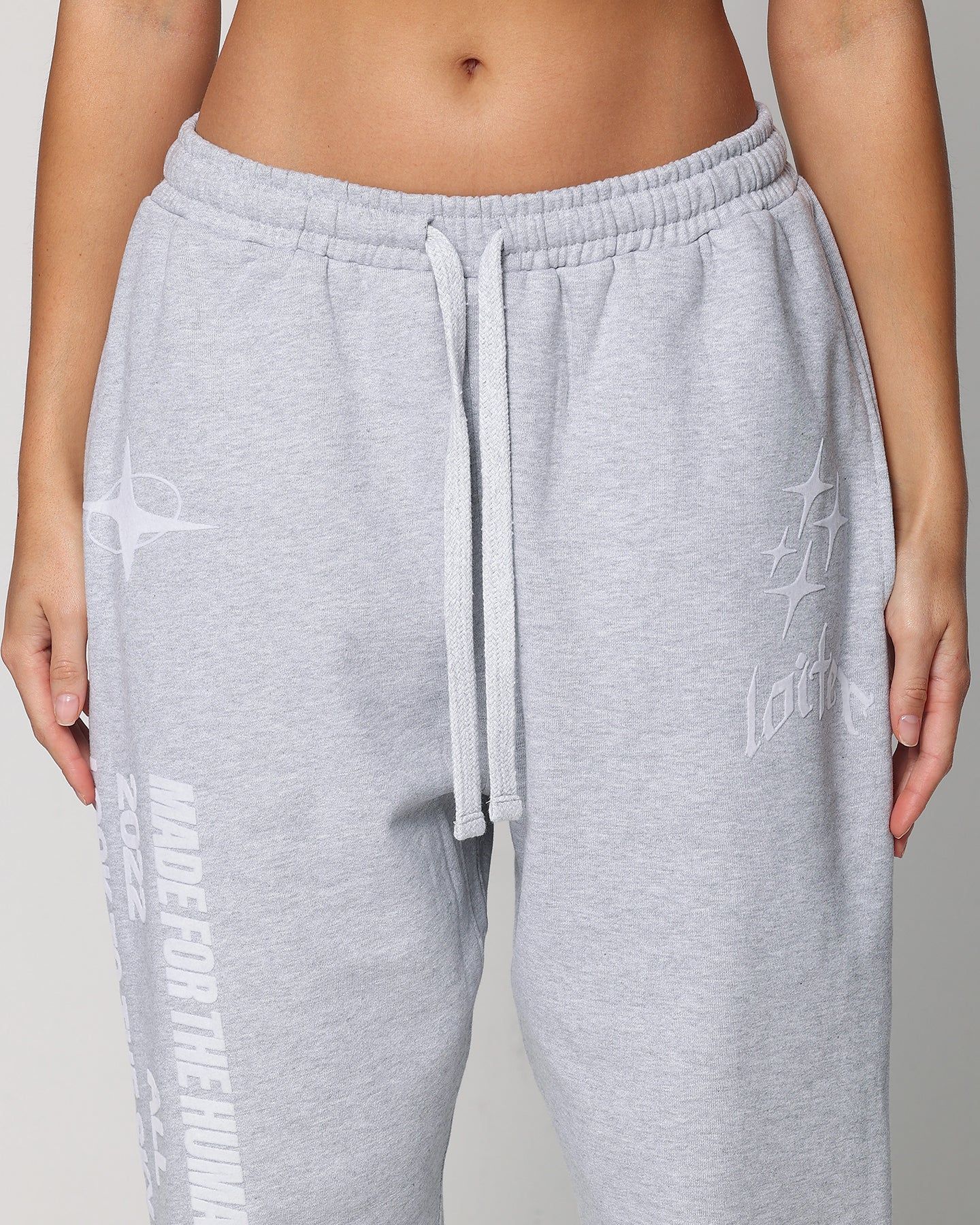 Loiter Tour Track Pants Grey Marle sold by Culture Kings product image thumbnail 7