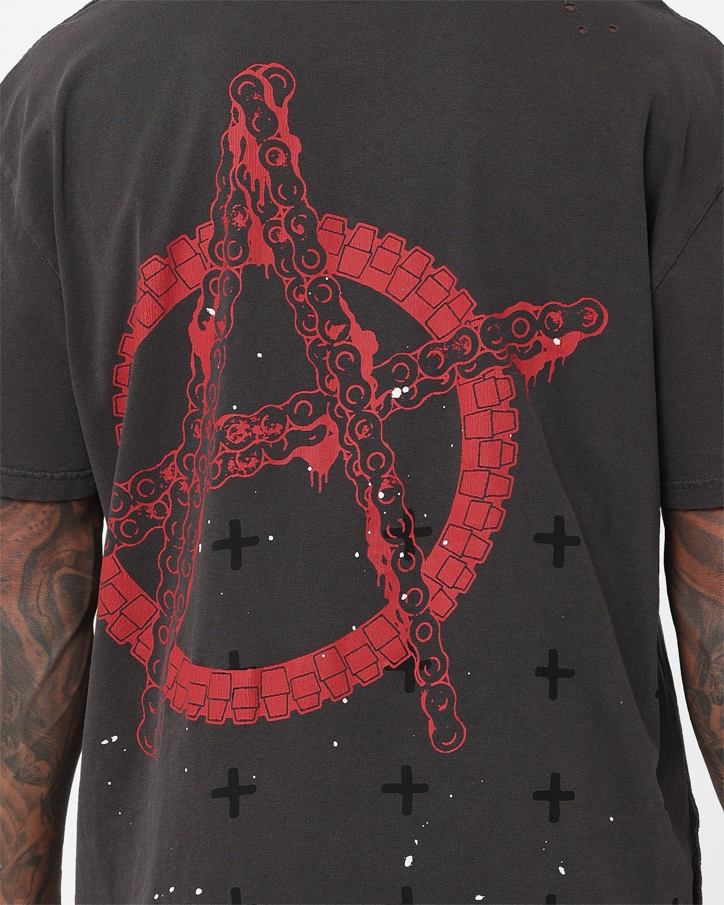 Ksubi X A$AP TyY Biggie T-Shirt Faded Black sold by Culture Kings product image thumbnail 5