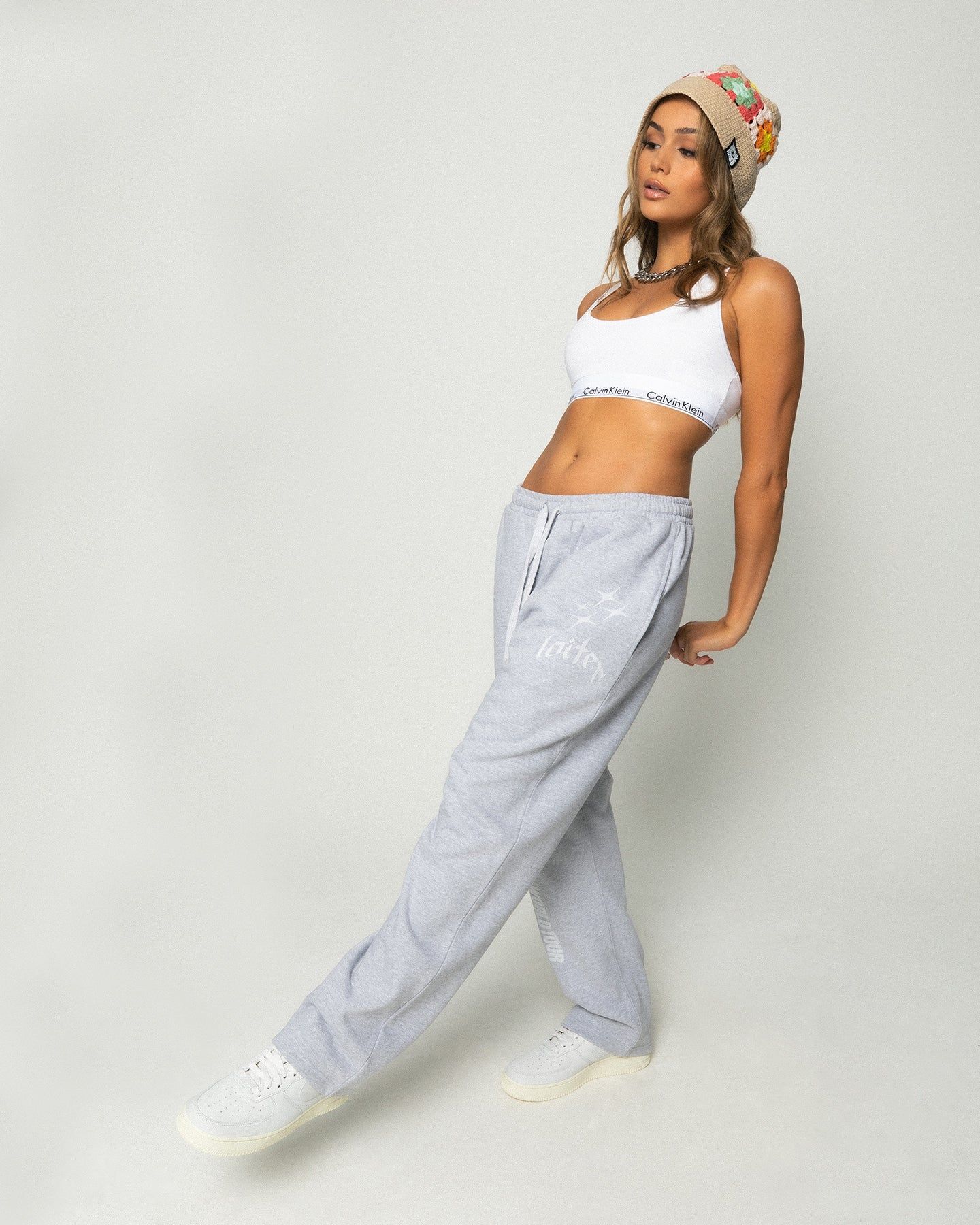 Loiter Tour Track Pants Grey Marle sold by Culture Kings product image thumbnail 5