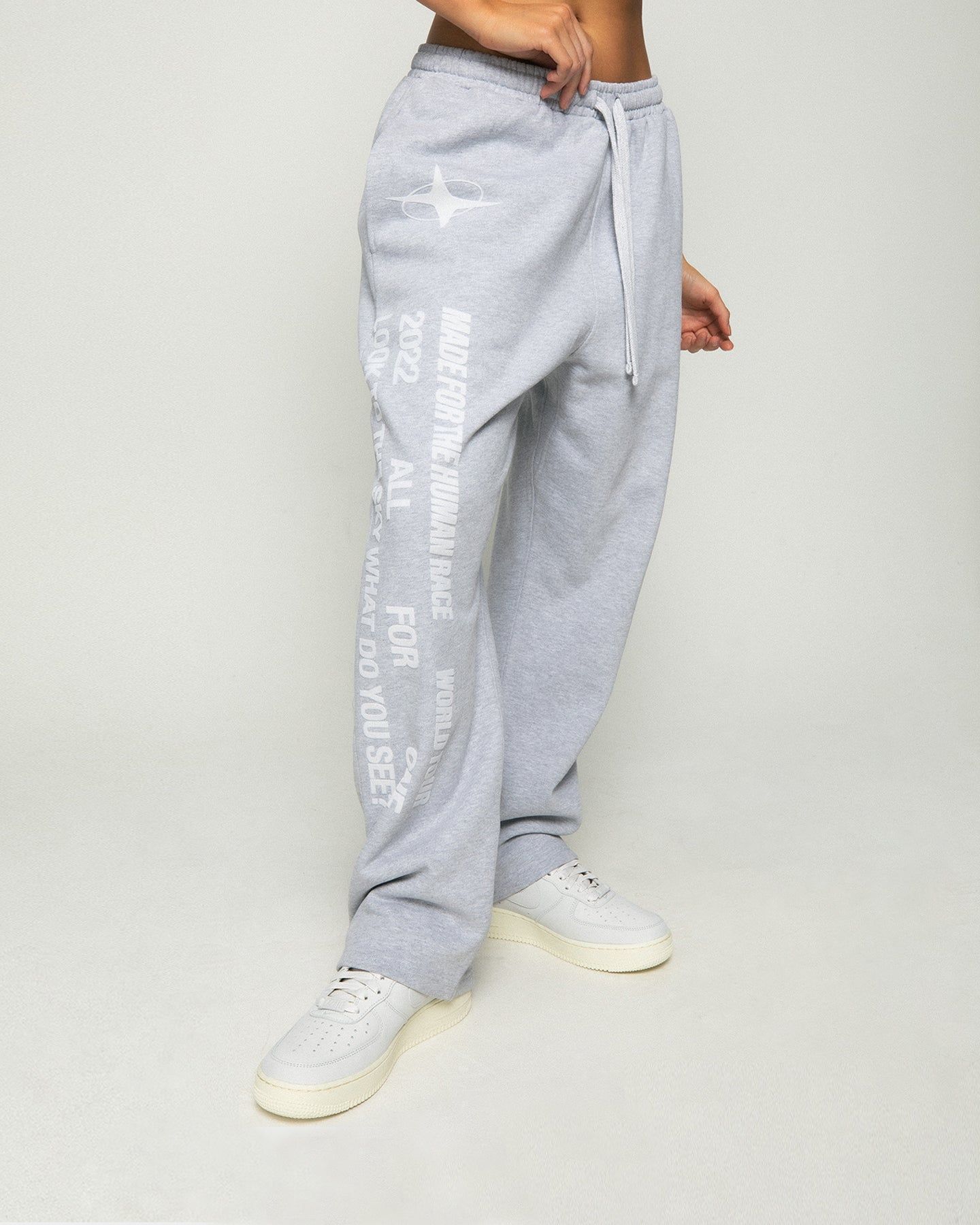 Loiter Tour Track Pants Grey Marle sold by Culture Kings product image thumbnail 3