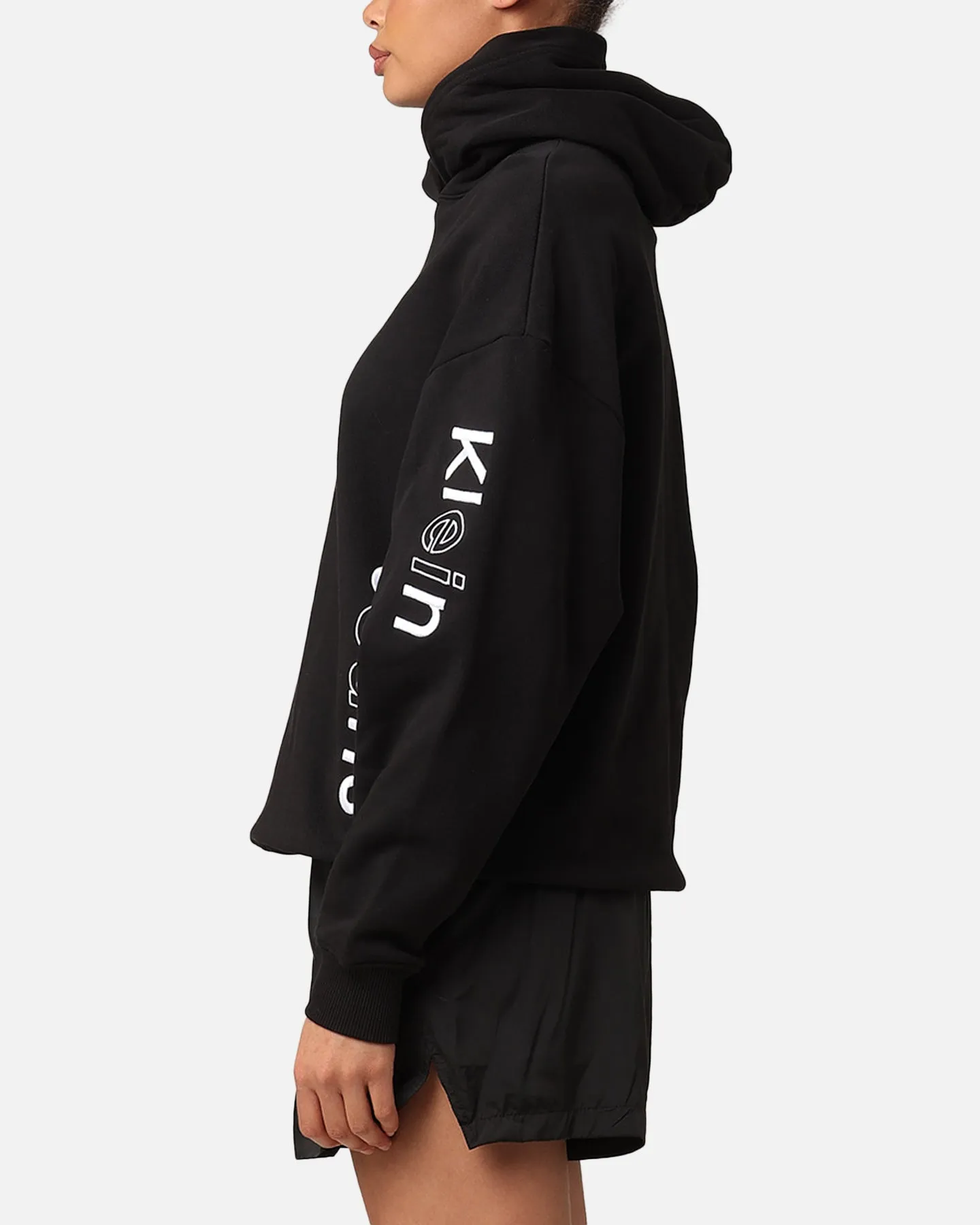 Calvin Klein Women's Multi Placement Logo Hoodie Black sold by Culture Kings product image thumbnail 5
