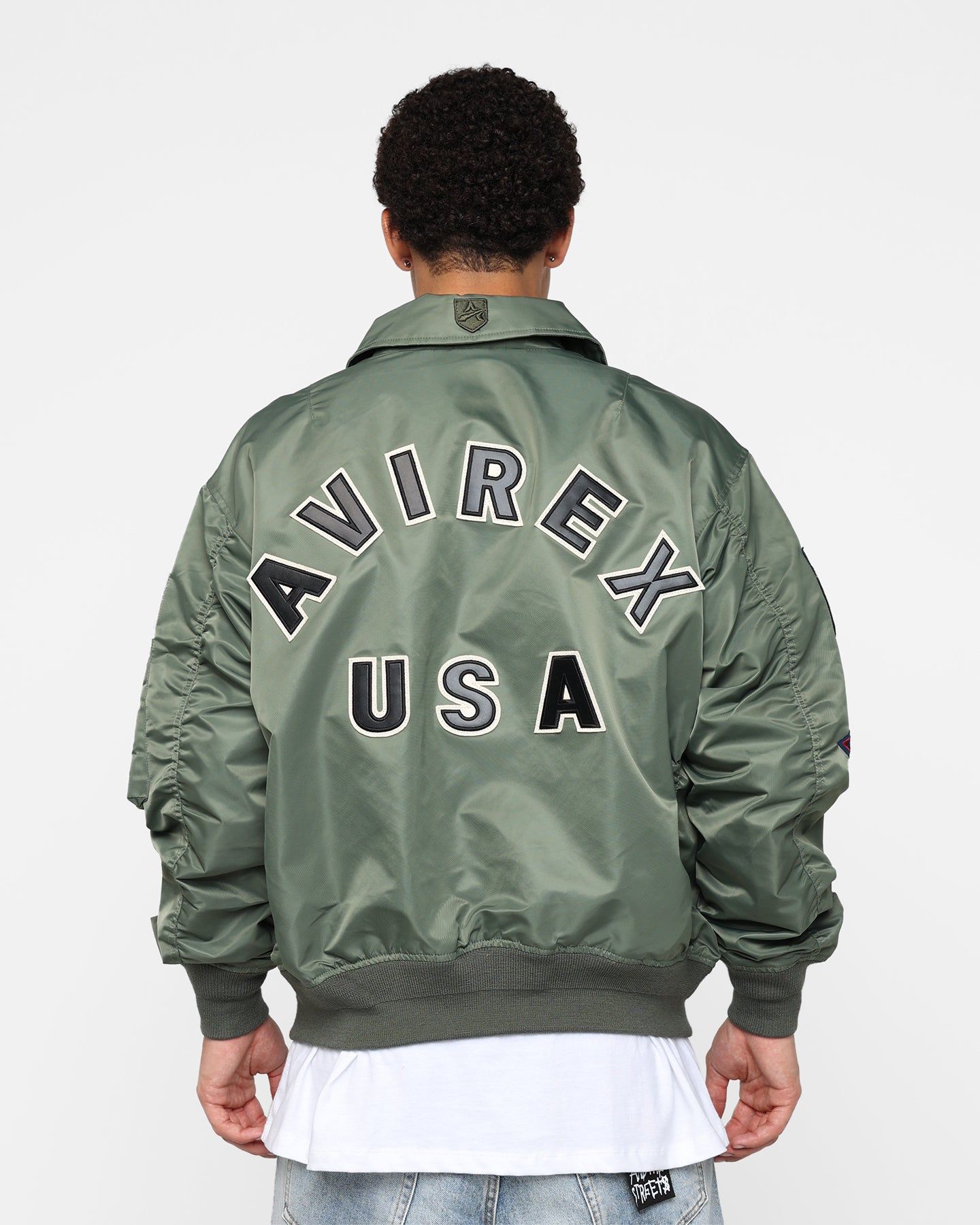 Avirex CWU-45P Flight Jacket Flight Green sold by Culture Kings product image thumbnail 4