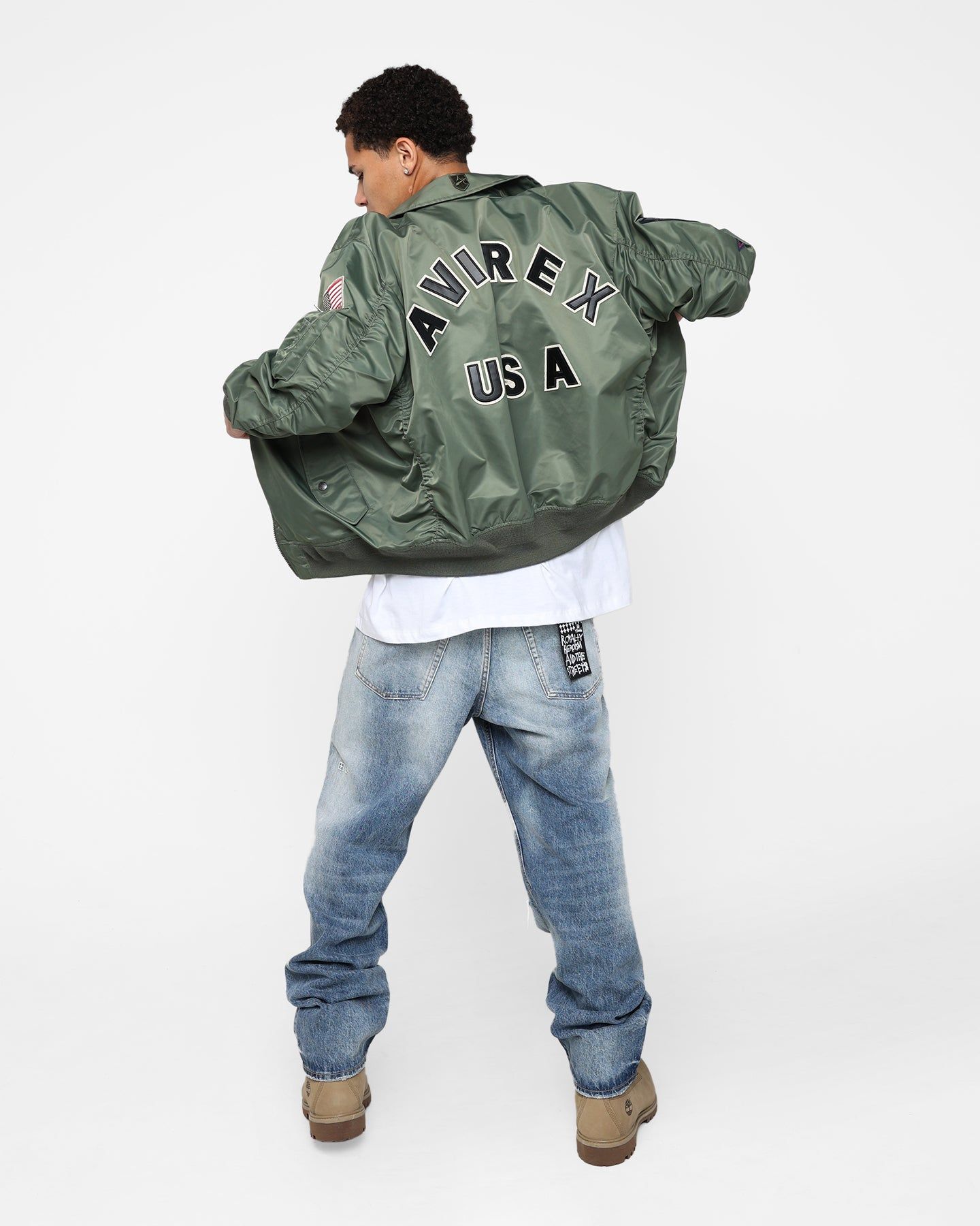 Avirex CWU-45P Flight Jacket Flight Green sold by Culture Kings product image thumbnail 7