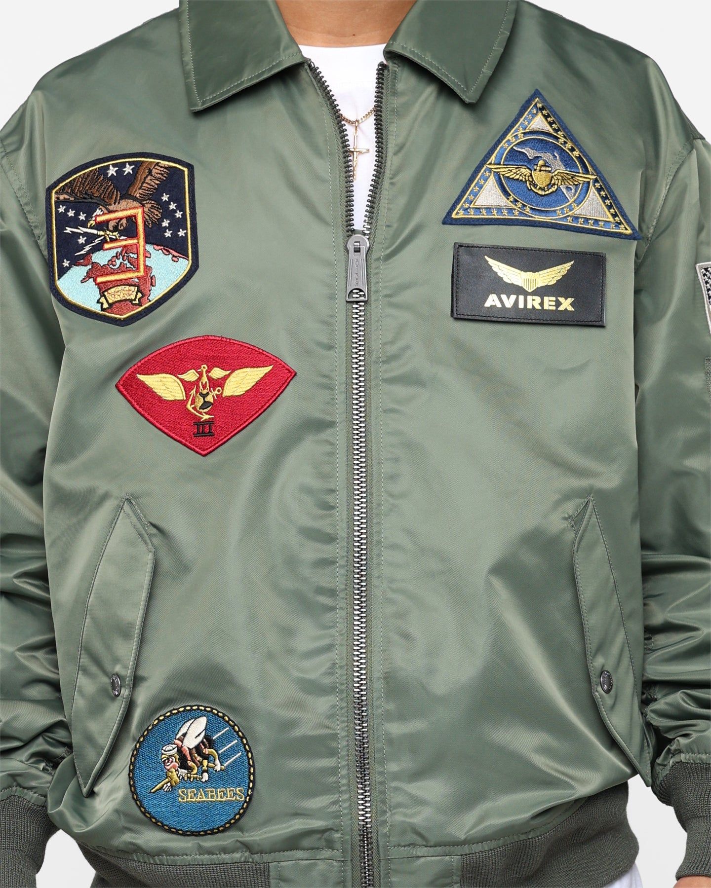 Avirex CWU-45P Flight Jacket Flight Green sold by Culture Kings product image thumbnail 3
