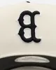 New Era Boston Red Sox 'Chrome Upside Down Logo' 9FORTY A-Frame Snapback Chrome/Black sold by Culture Kings