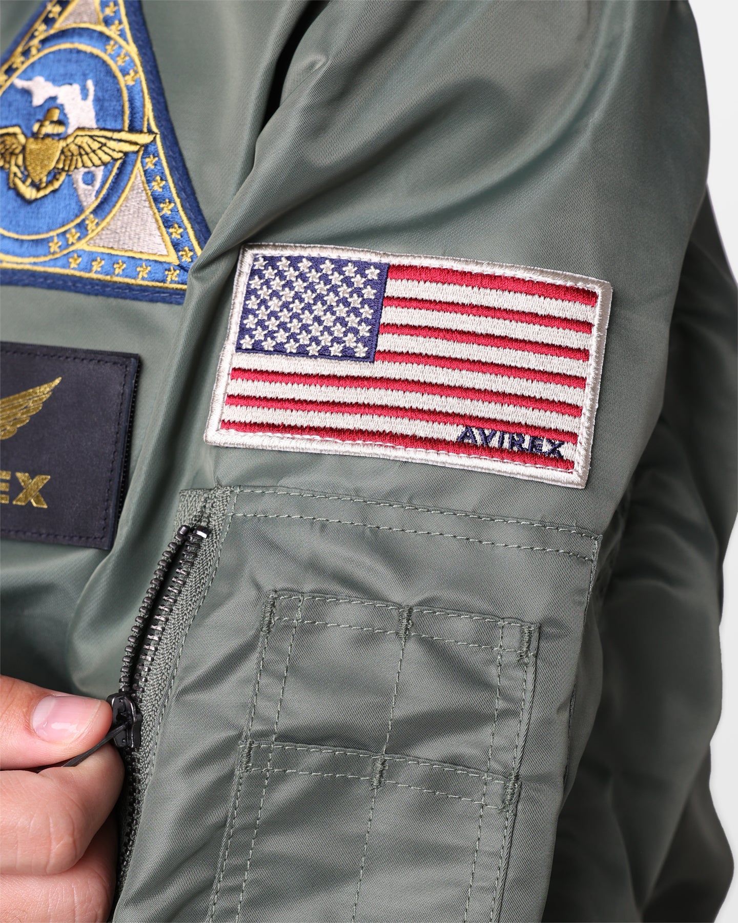 Avirex CWU-45P Flight Jacket Flight Green sold by Culture Kings product image thumbnail 10