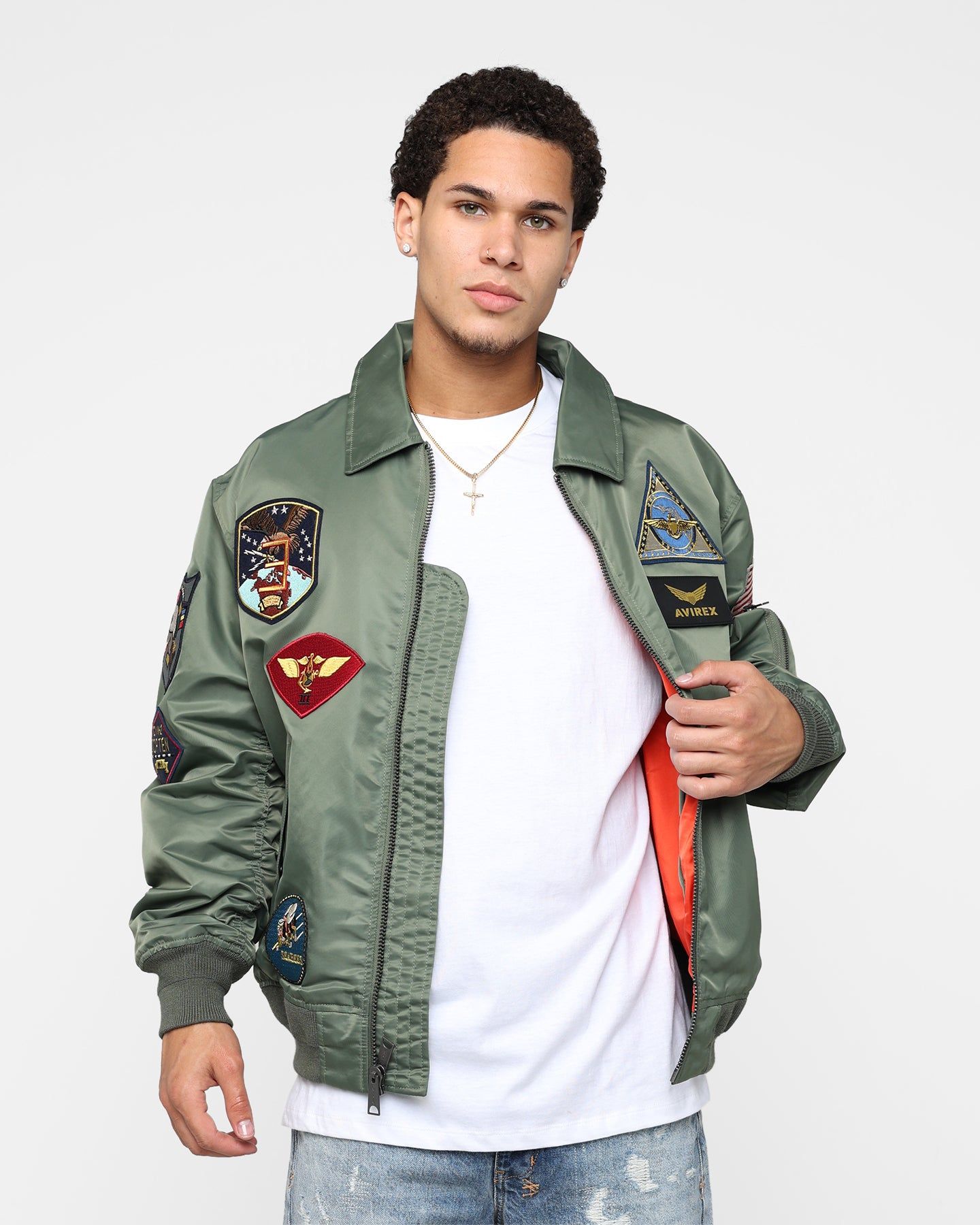 Avirex CWU-45P Flight Jacket Flight Green sold by Culture Kings