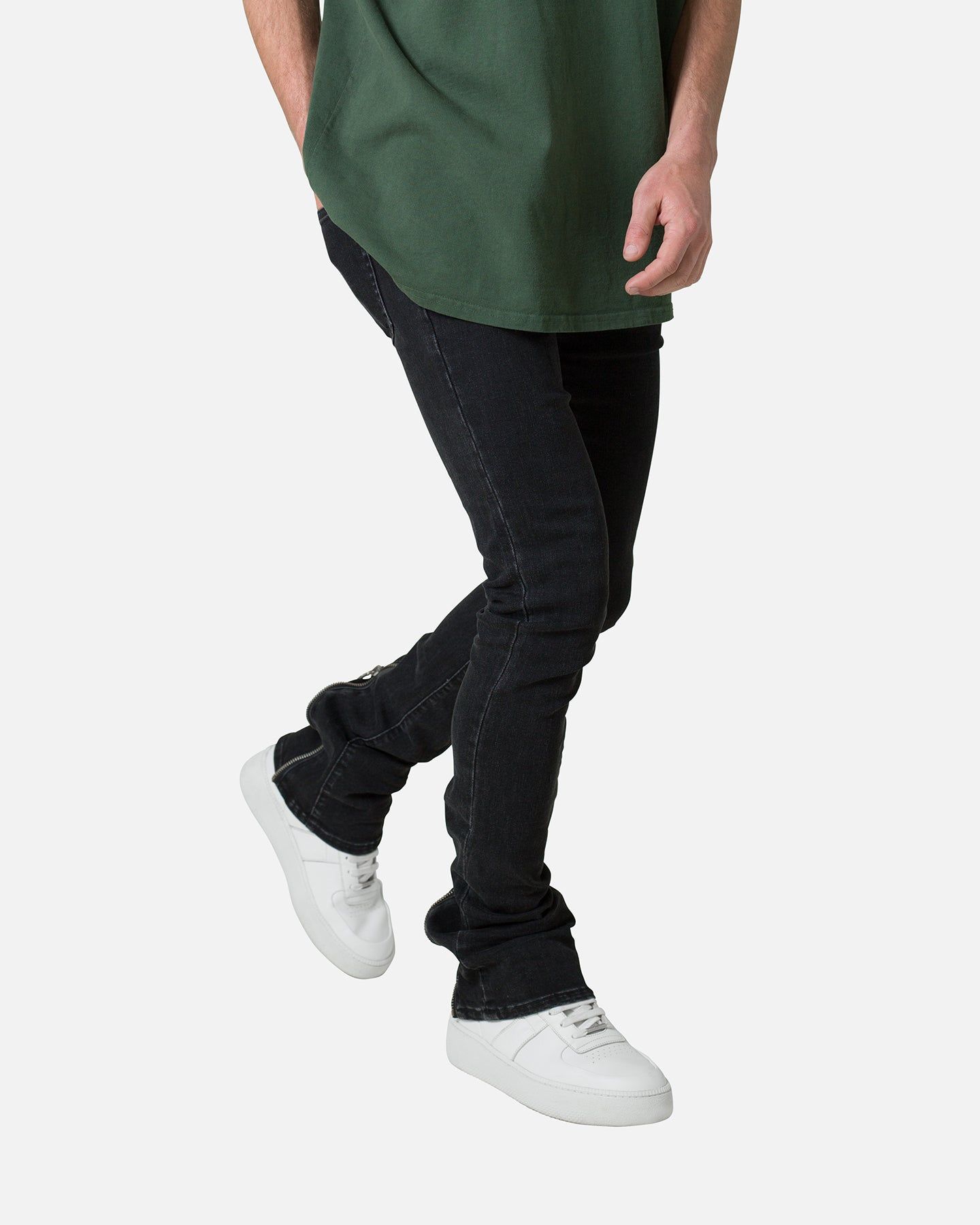 MNML X491 Convertible Skinny Denim Jeans Washed Black sold by Culture Kings product image thumbnail 5