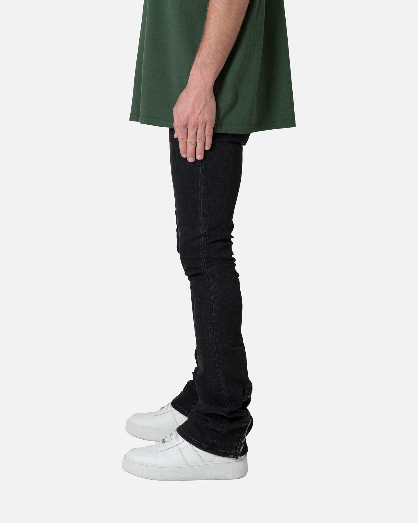 MNML X491 Convertible Skinny Denim Jeans Washed Black sold by Culture Kings product image thumbnail 3