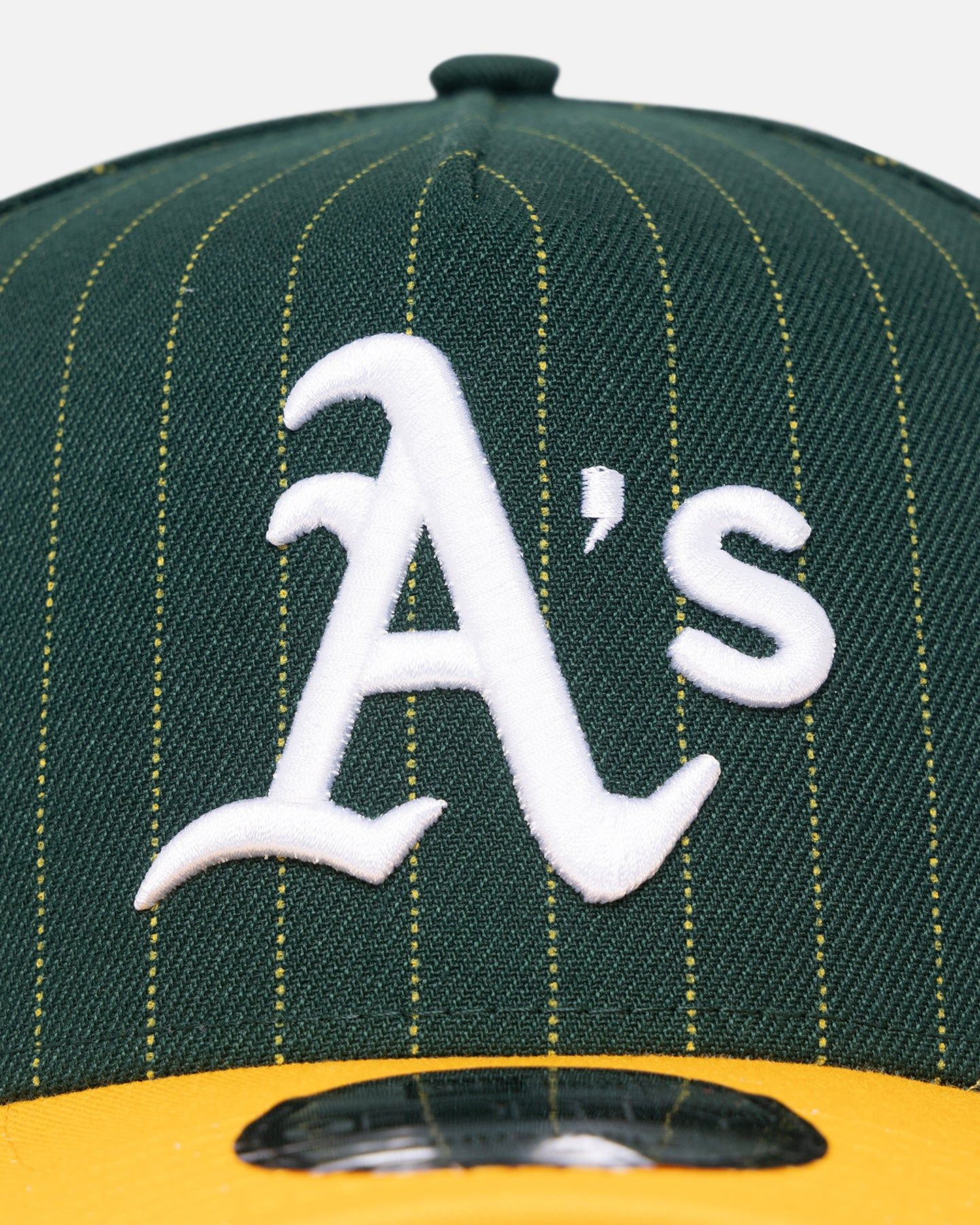New Era Oakland Athletics '2-Tone Pinstripe' 9FORTY A-Frame Snapback Pinstripe sold by Culture Kings product image thumbnail 5