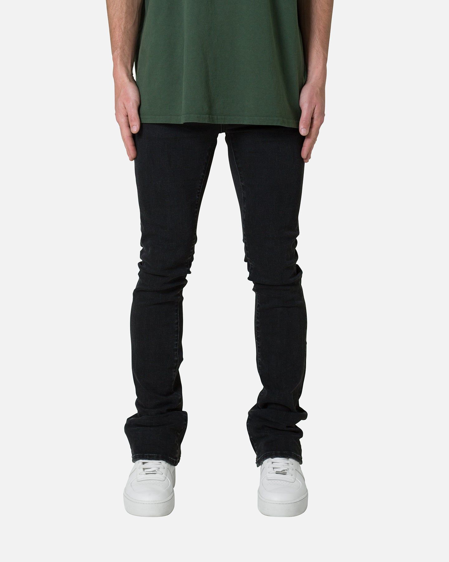 MNML X491 Convertible Skinny Denim Jeans Washed Black sold by Culture Kings