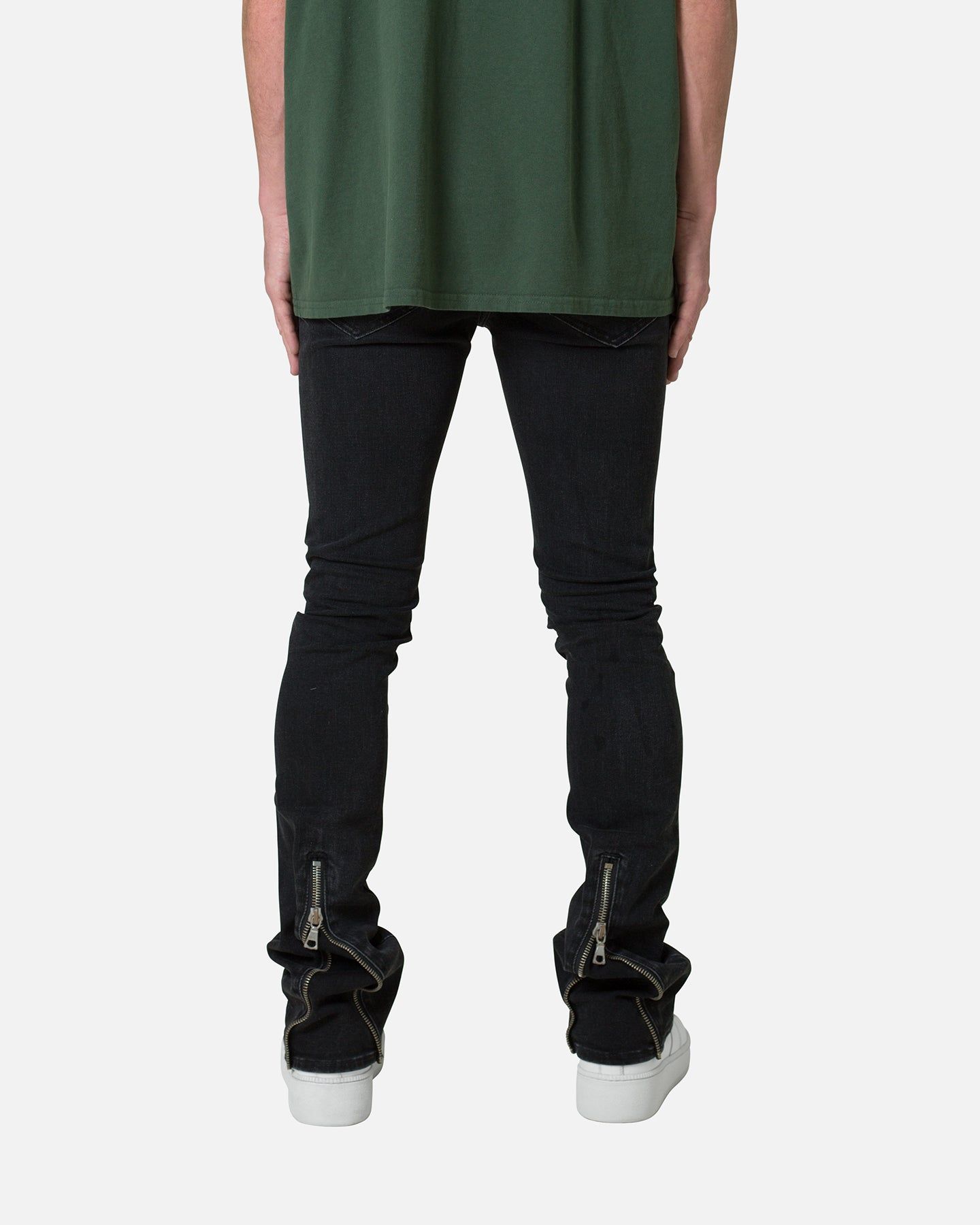 MNML X491 Convertible Skinny Denim Jeans Washed Black sold by Culture Kings product image thumbnail 4