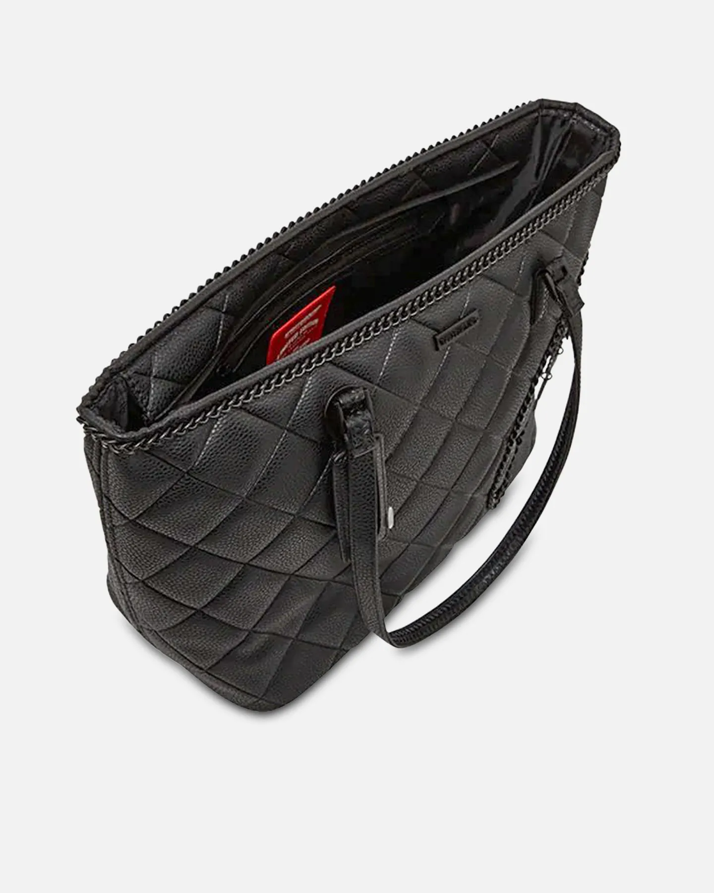 Sprayground Quilt With 1 Line Stitch Tote Bag Black/Gold sold by Culture Kings product image thumbnail 5