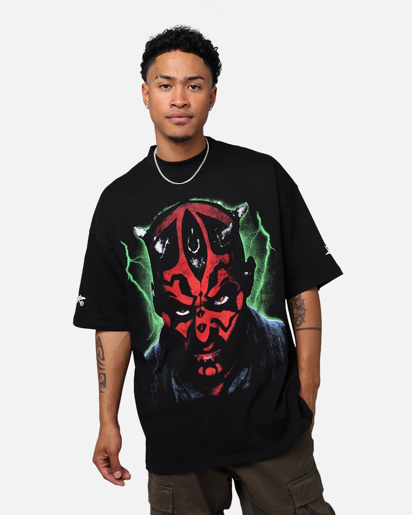 Star Wars Darth Maul T-Shirt Black sold by Culture Kings