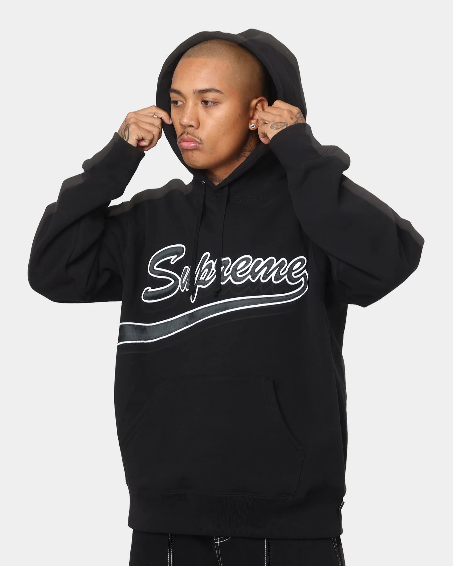 Supreme Tail Hooded Sweatshirt Black sold by Culture Kings