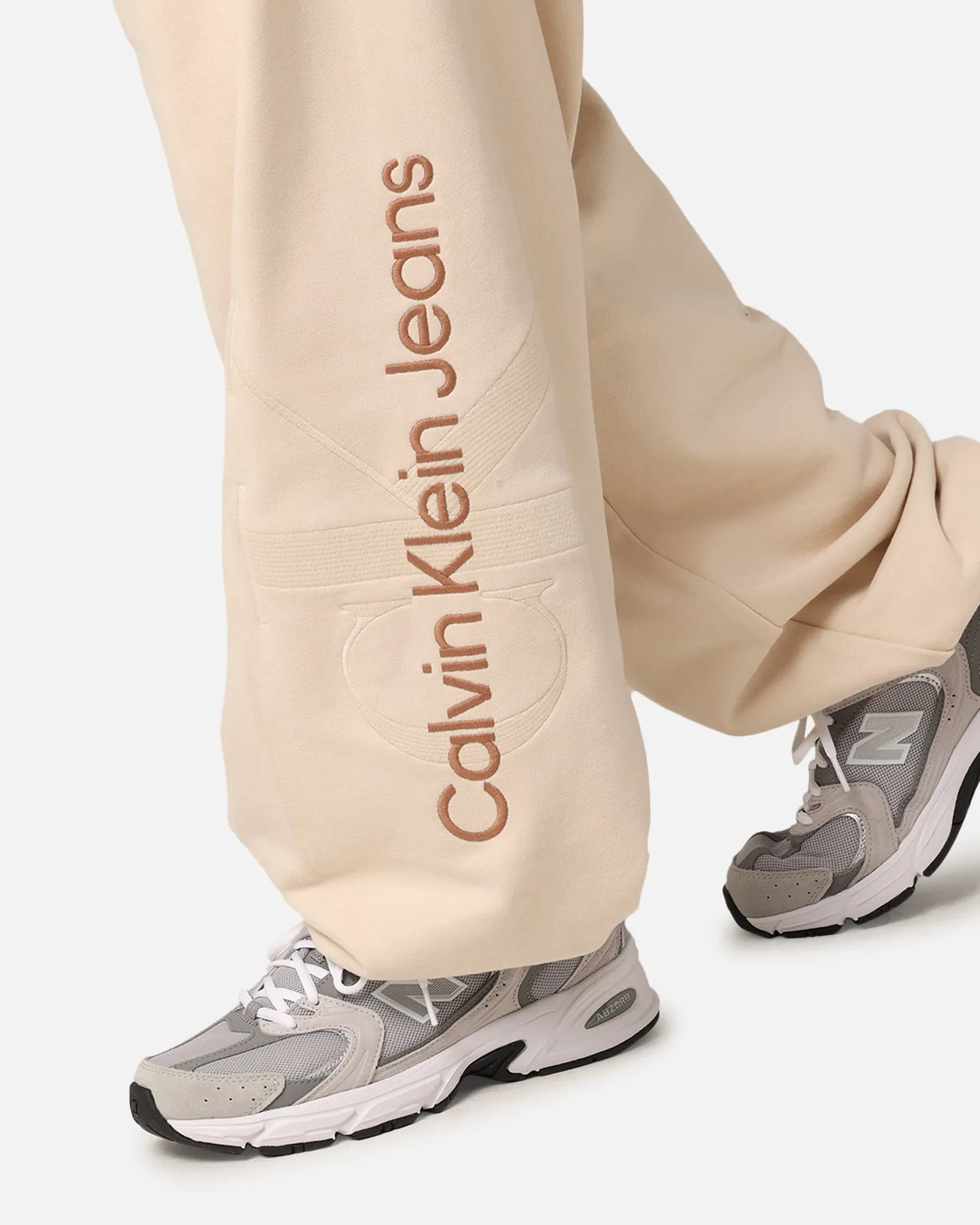 Calvin Klein Washed Monologo Hawk Pants Ivory sold by Culture Kings product image thumbnail 3