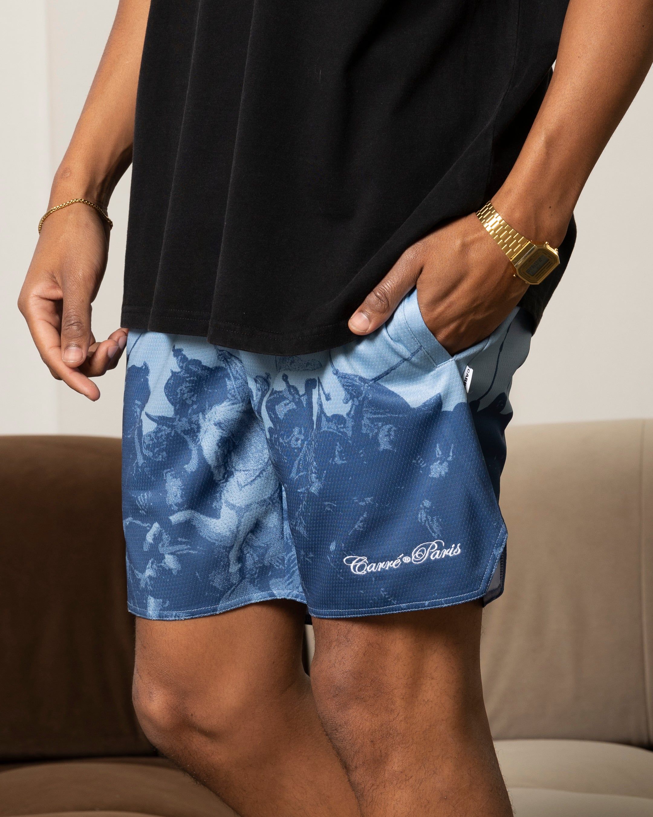 Carre Victory Basketball Shorts Light Blue sold by Culture Kings product image thumbnail 4