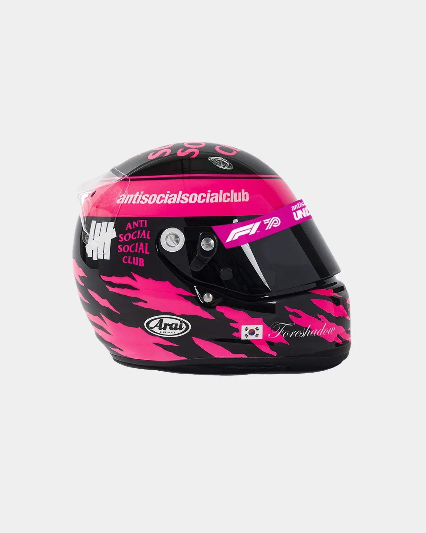Anti Social Social Club Men's ASSC X UNDFTD X F1® x Arai SK-6 Helmet Black/Pink sold by Culture Kings product image thumbnail 5