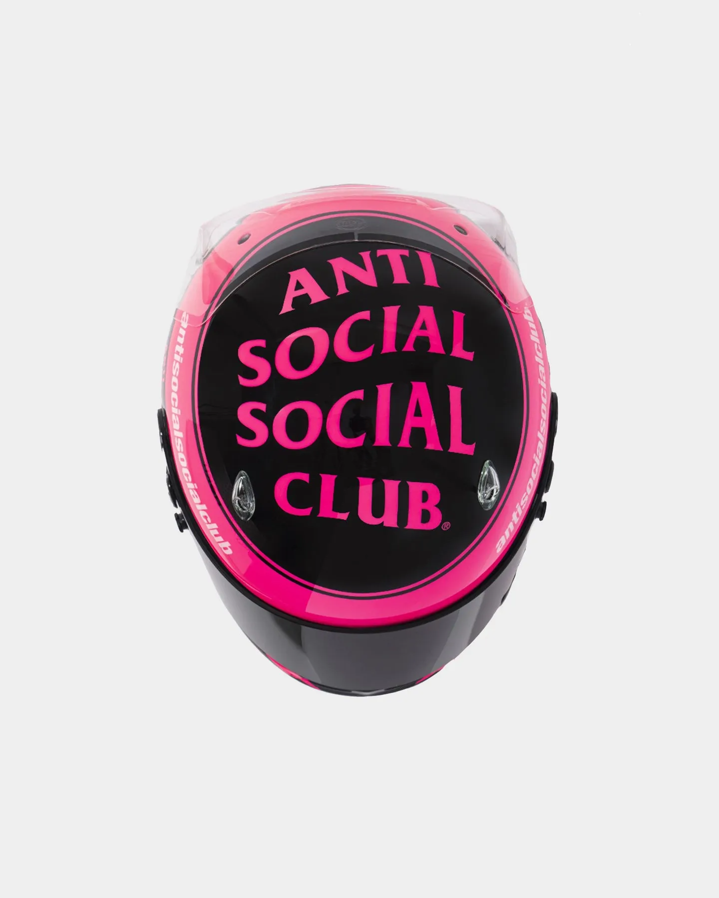Anti Social Social Club Men's ASSC X UNDFTD X F1® x Arai SK-6 Helmet Black/Pink sold by Culture Kings product image thumbnail 4