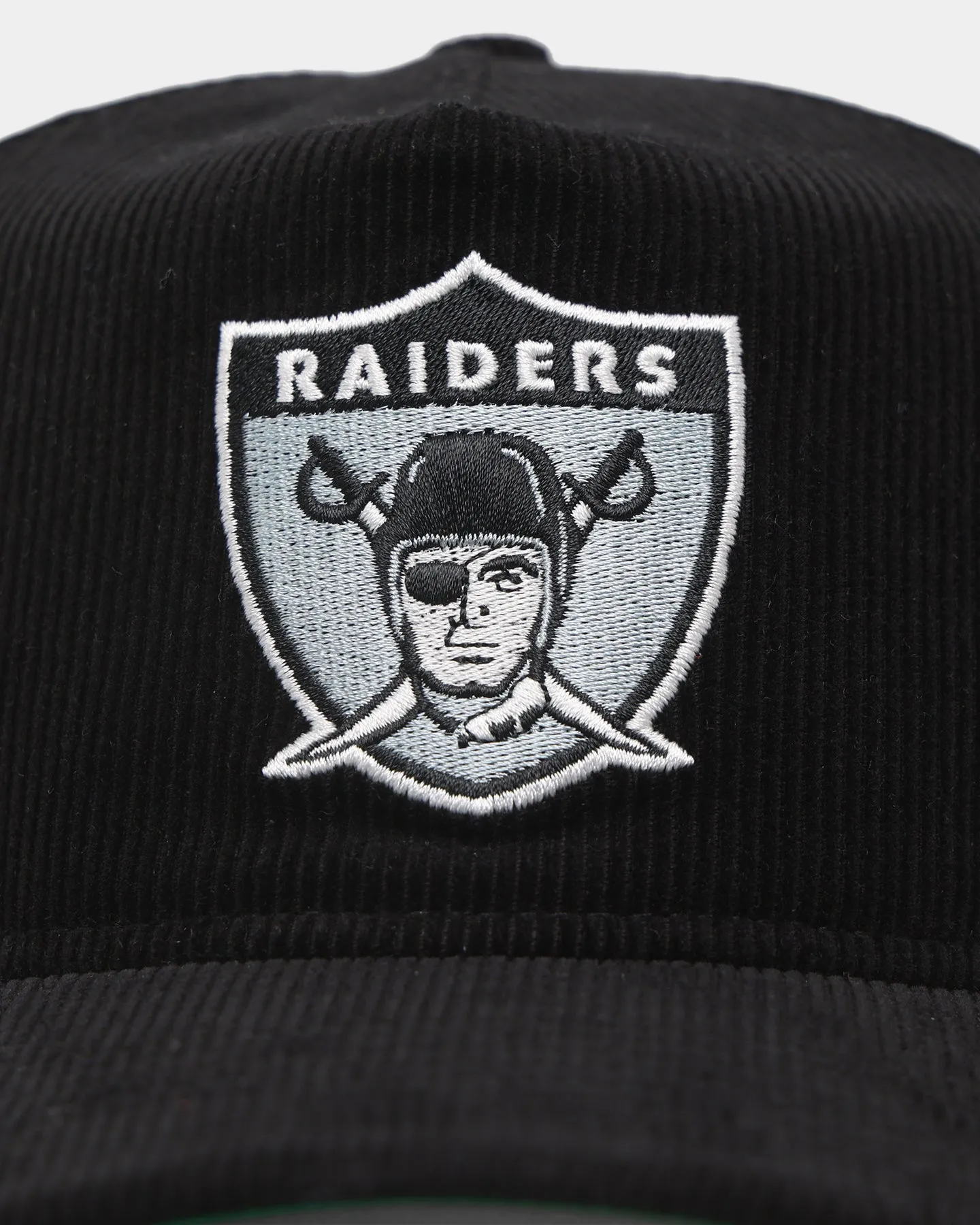 New Era Oakland Raiders 'Throwback Corduroy' Golfer Snapback Black sold by Culture Kings product image thumbnail 5