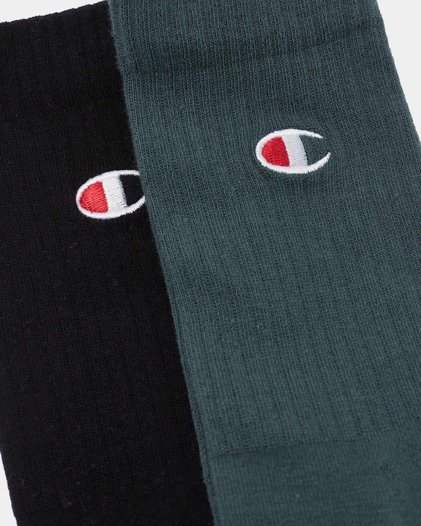 Champion C Logo Crewcut Socks 2 Pack Metaphor/Black sold by Culture Kings product image thumbnail 2