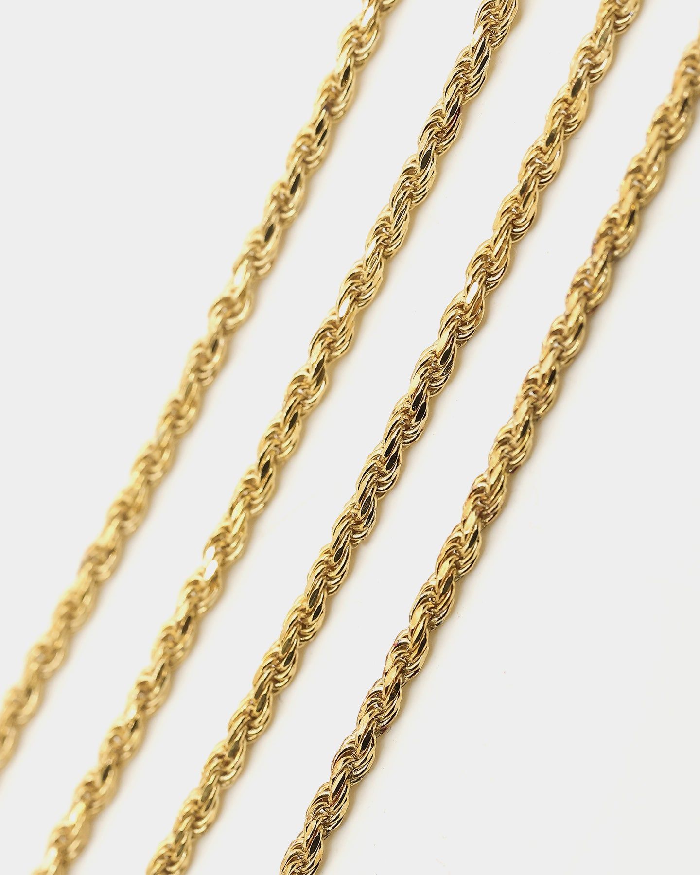 House Of Auric Rope 2mm 20" Chain 18k Gold Vermeil sold by Culture Kings product image thumbnail 5