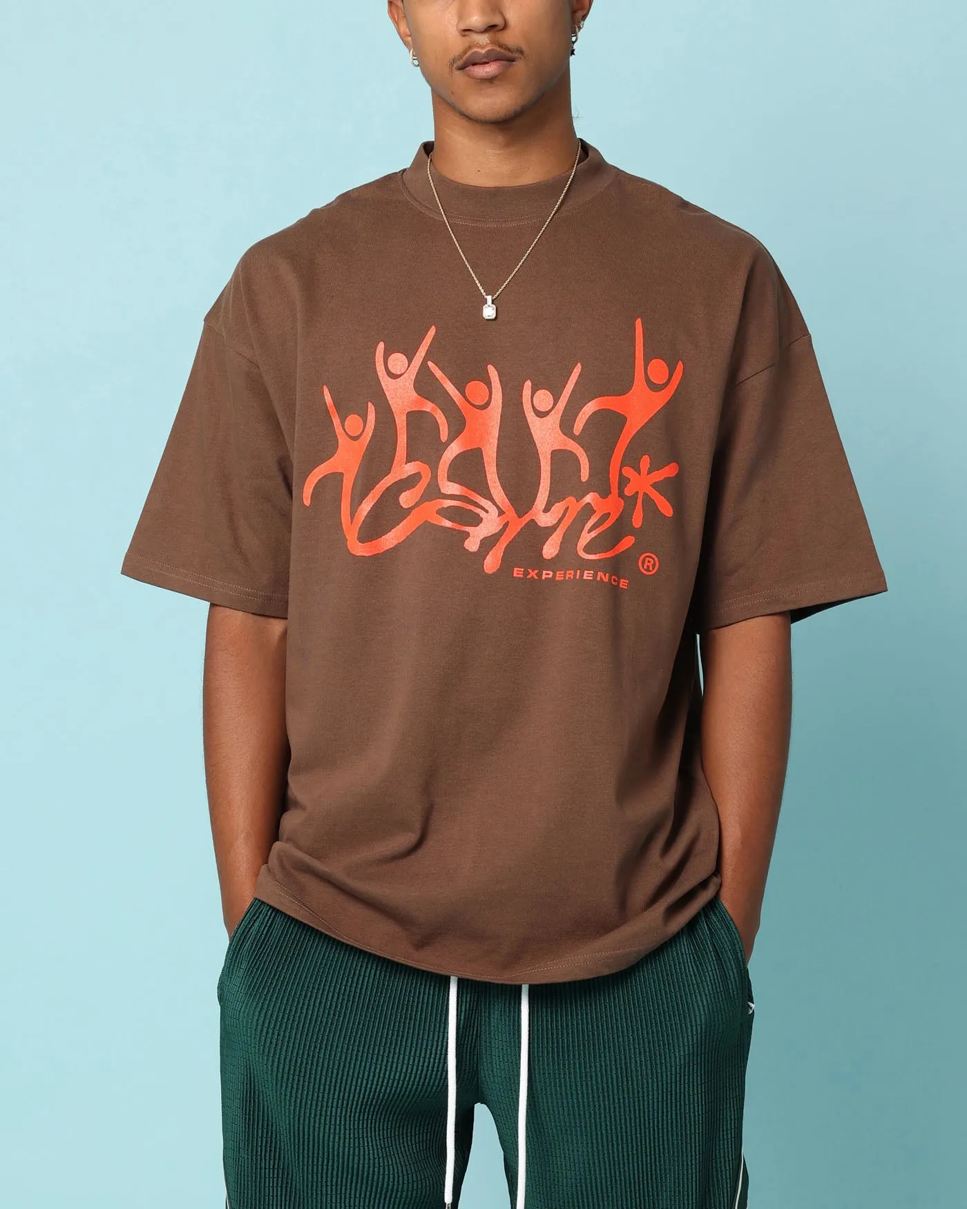 Carré Raver Oversized T-Shirt Brown sold by Culture Kings product image thumbnail 2