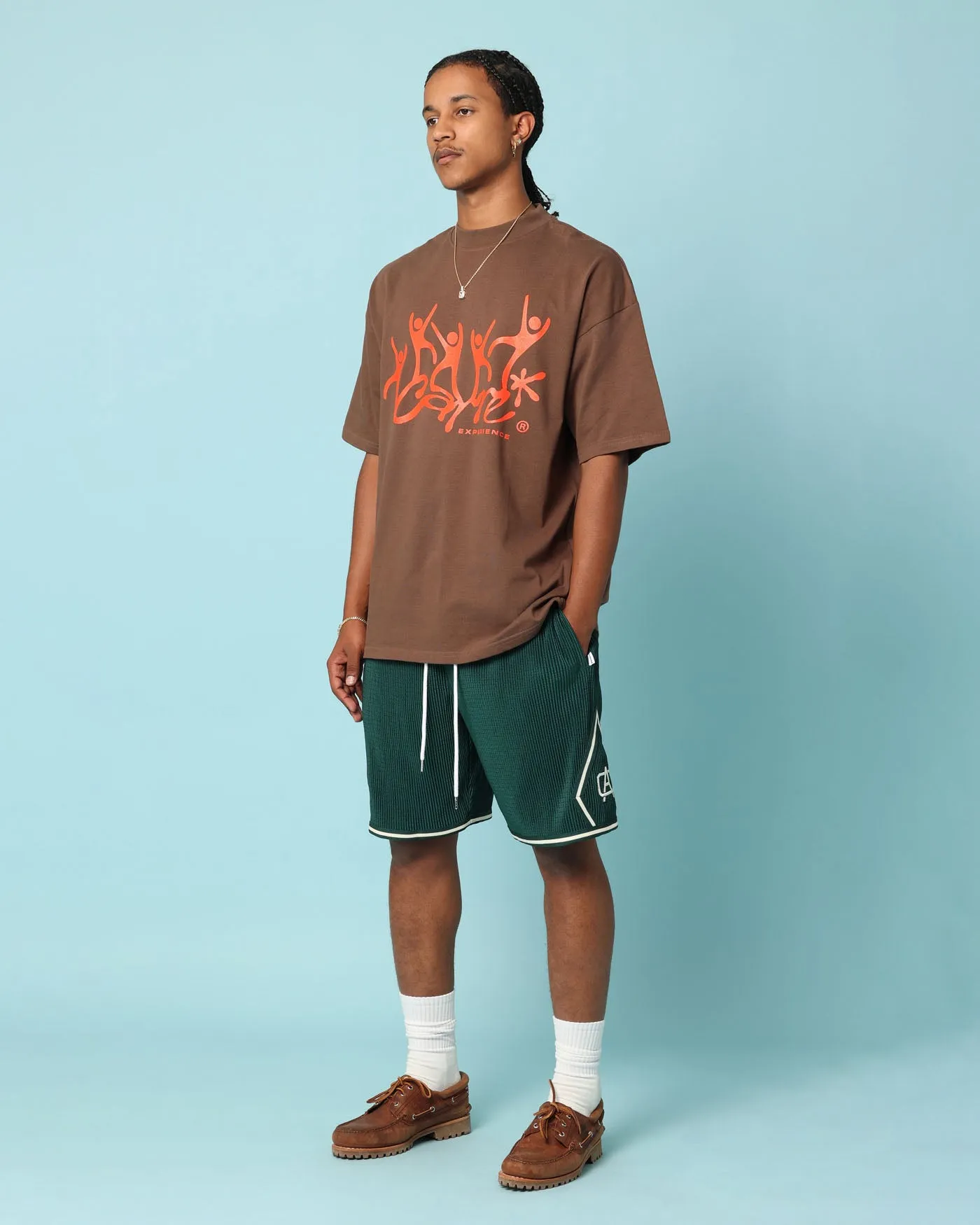 Carré Raver Oversized T-Shirt Brown sold by Culture Kings
