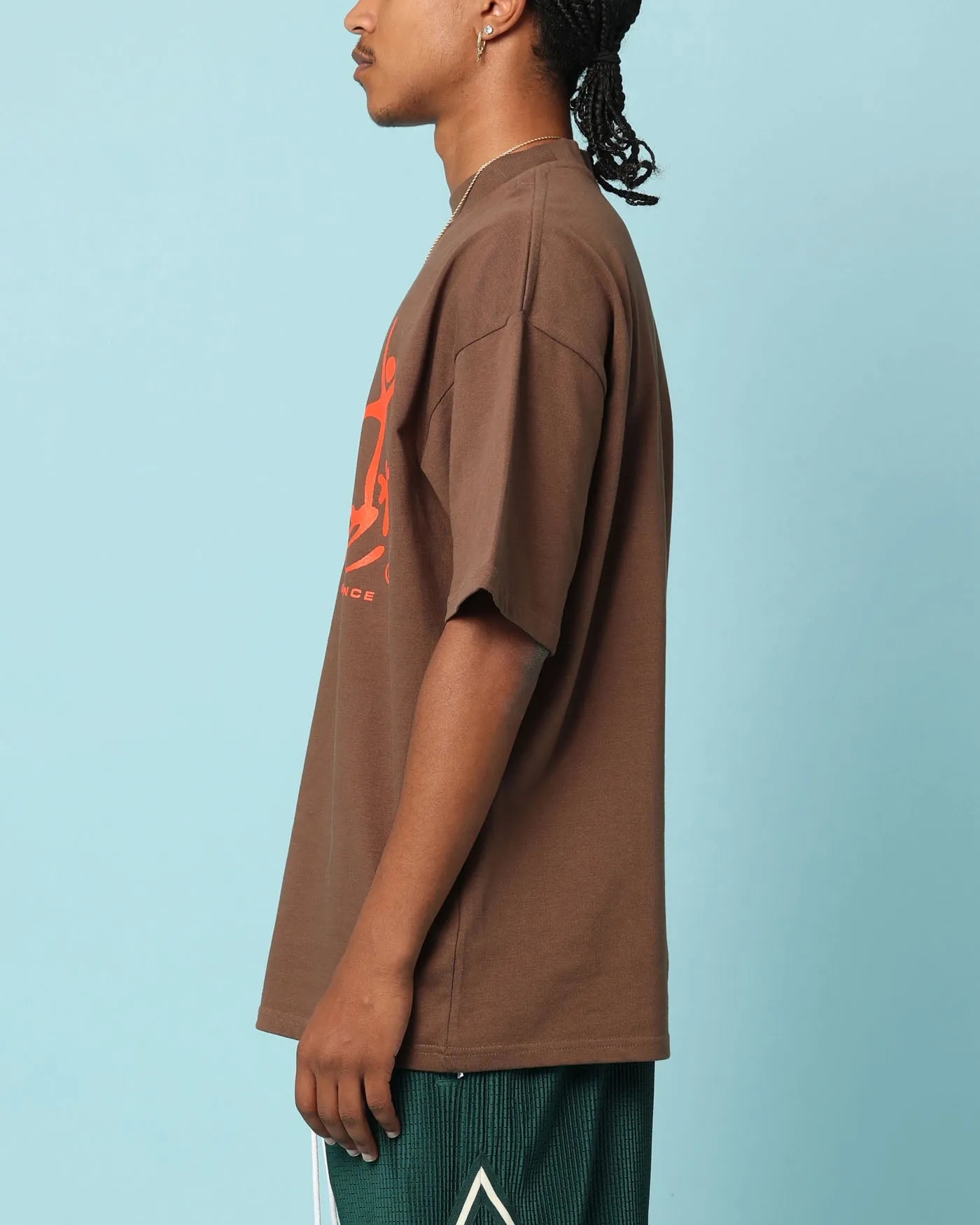 Carré Raver Oversized T-Shirt Brown sold by Culture Kings product image thumbnail 5