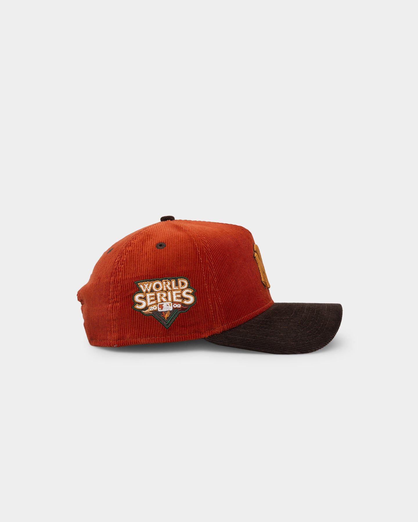 New Era New York Yankees 'Pumpkin Spice Corduroy' 9FORTY A-Frame Snapback Copper/Brown sold by Culture Kings product image thumbnail 3