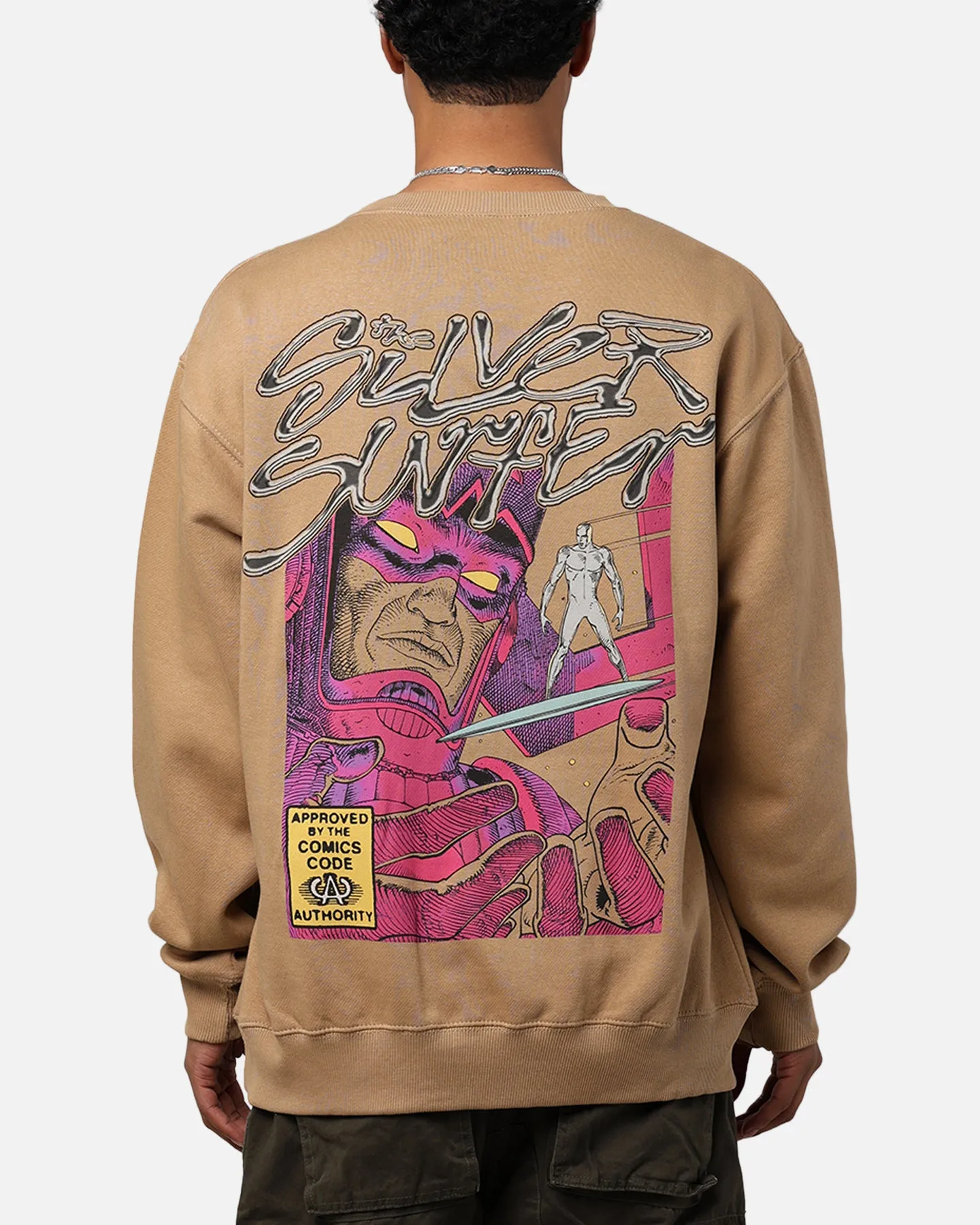 Marvel Silver Surfer Crewneck Sand sold by Culture Kings product image thumbnail 3