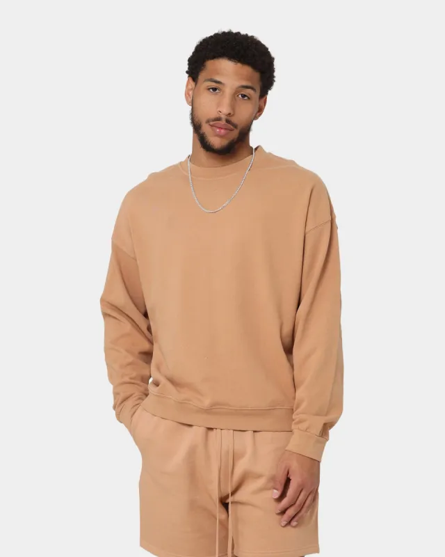 MNML Vintage Wash Crewneck Sand sold by Culture Kings