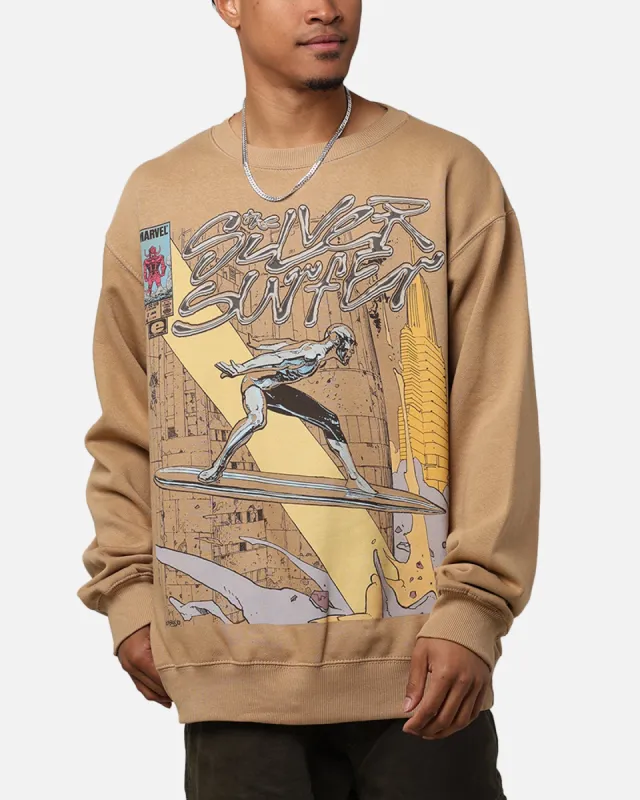 Marvel Silver Surfer Crewneck Sand sold by Culture Kings