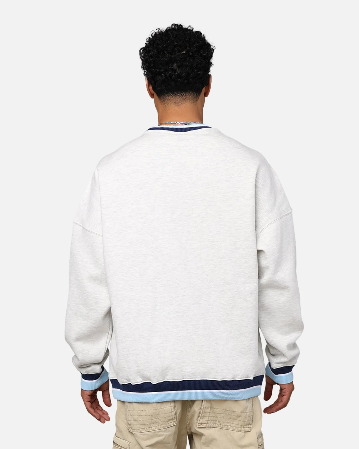 Mitchell & Ness North Carolina Tar Heels Shooting Crewneck Silver Marle sold by Culture Kings product image thumbnail 3