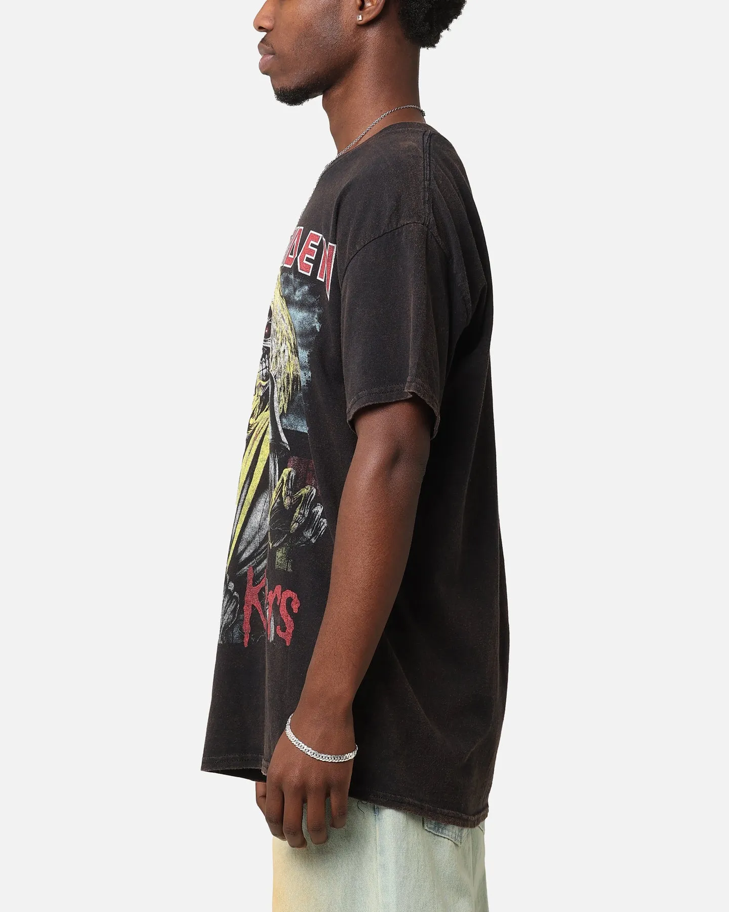 Iron Maiden Killers Green T-Shirt Black Vintage sold by Culture Kings product image thumbnail 5