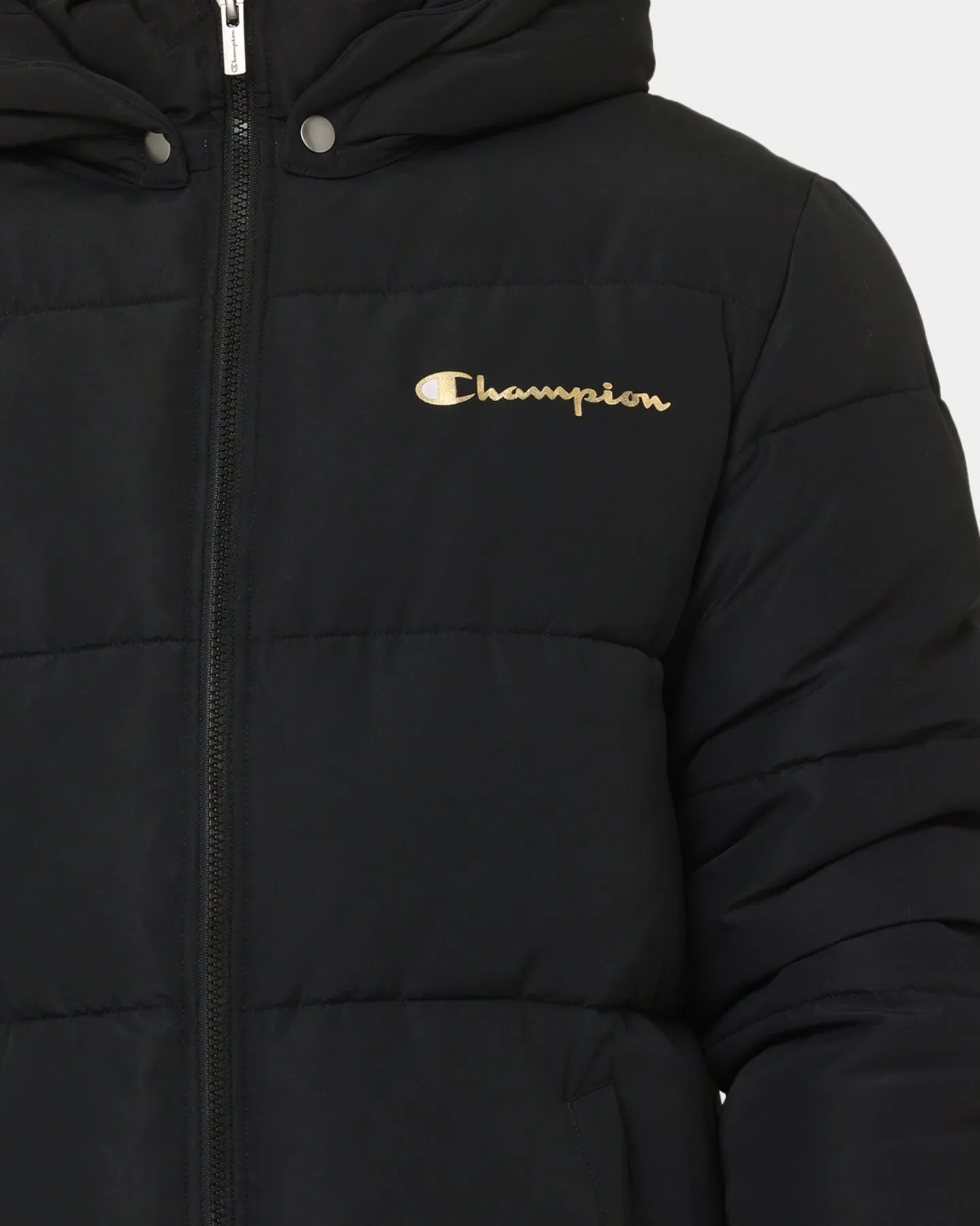 Champion Rochester Puffer Jacket Black/Gold sold by Culture Kings product image thumbnail 3
