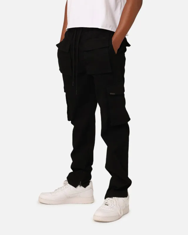 Saint Morta Infantry Relaxed Cargo Pants Black sold by Culture Kings